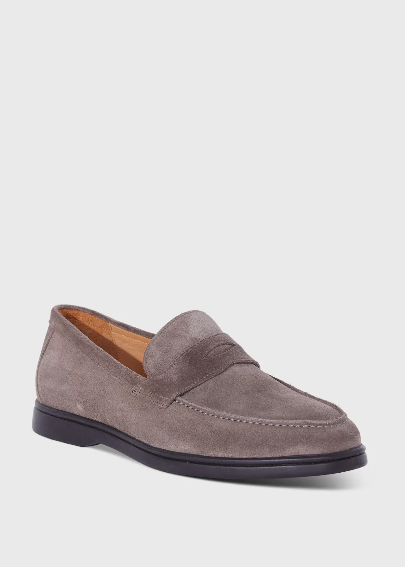 Store Hugo Suede Penny Loafer Loafers