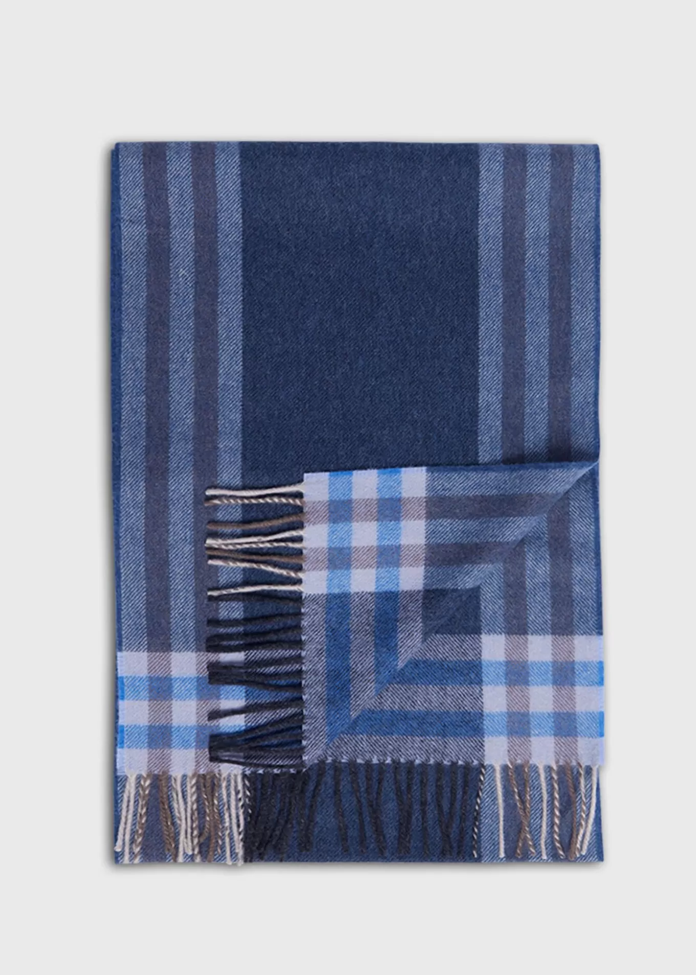 Discount Lambswool & Cashmere Plaid Scarf Scarves, Hats, Gloves