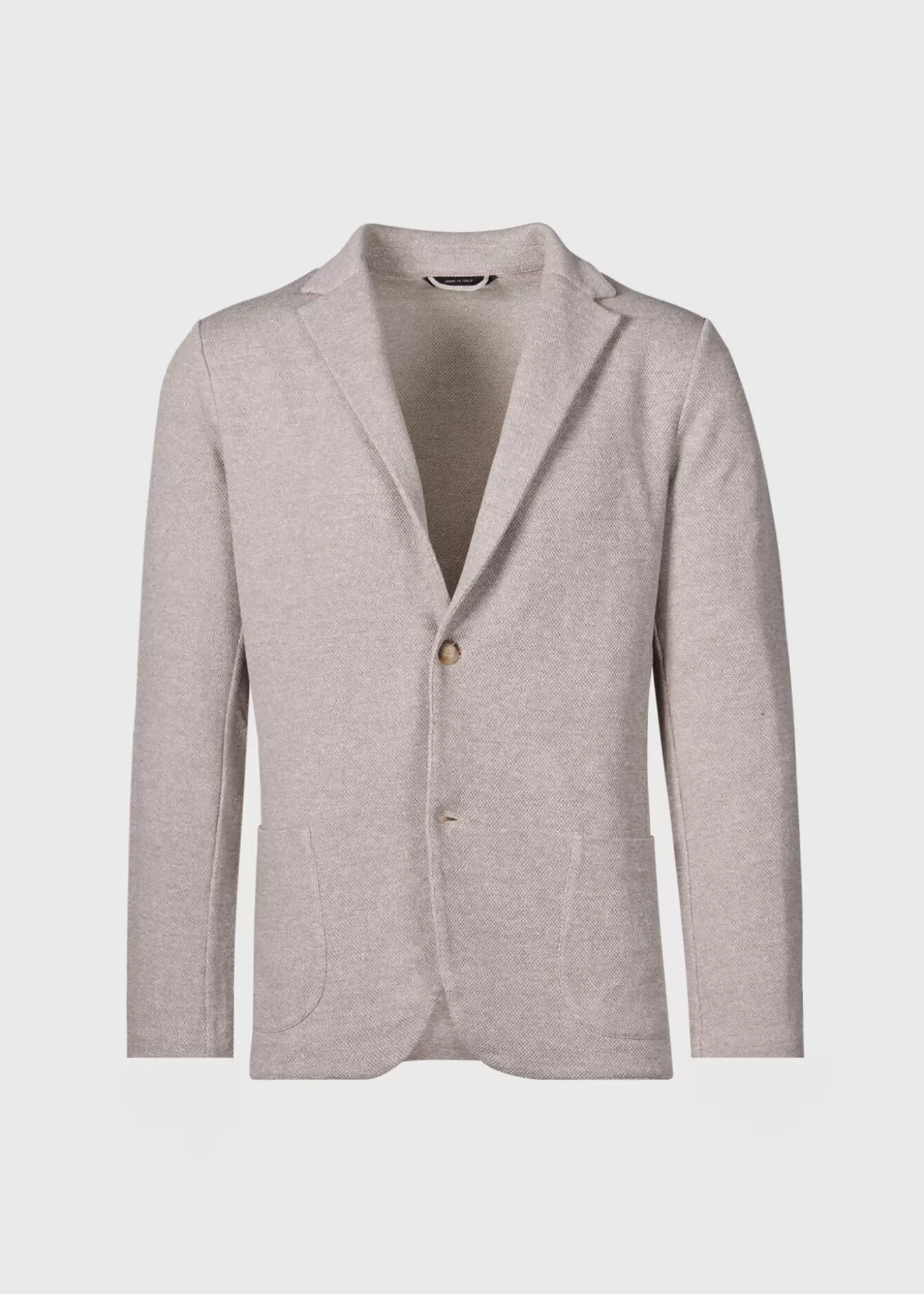 Best Linen & Cotton Piqué Knit Blazer Blazers & Jackets