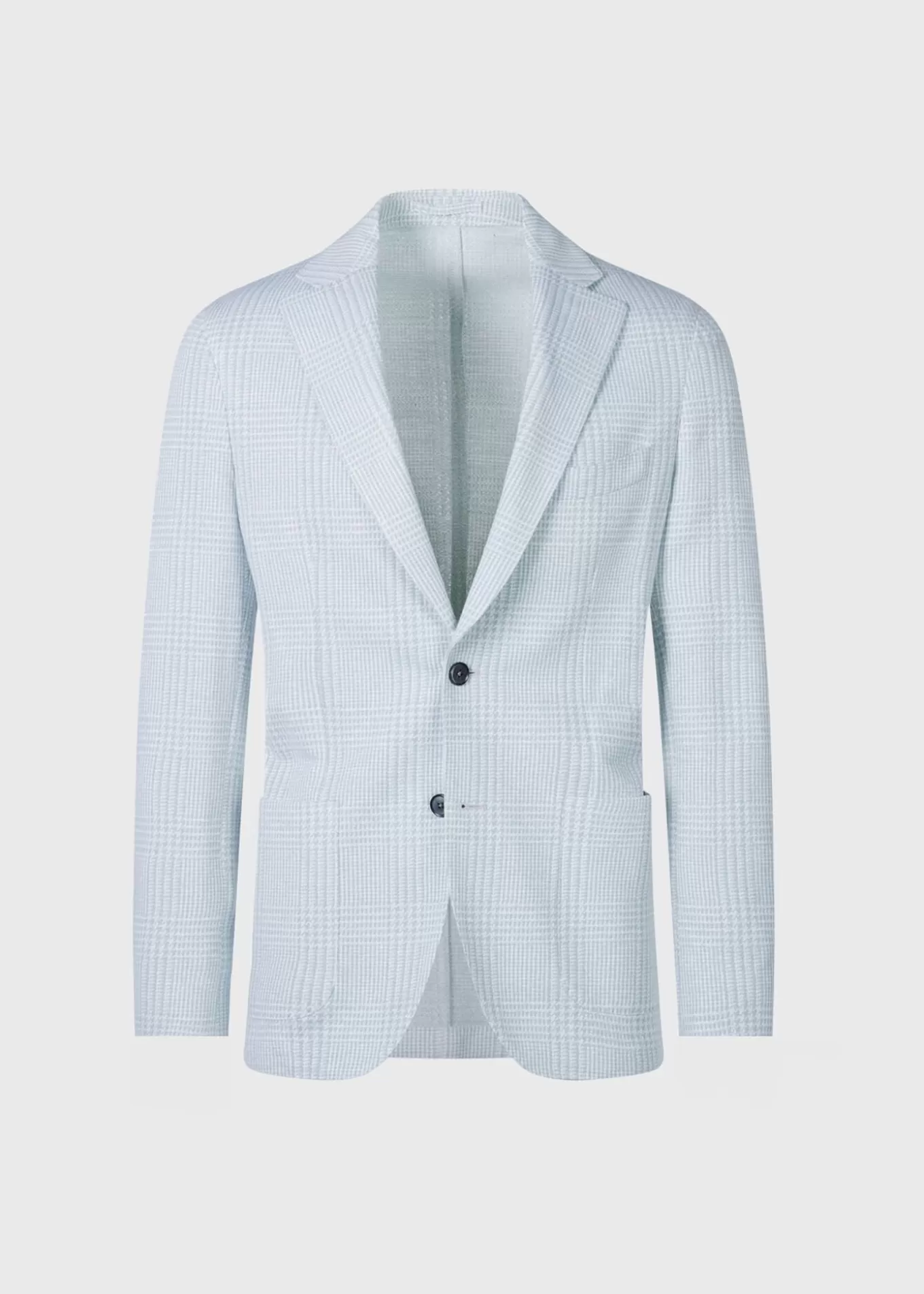 Cheap Linen & Cotton Plaid Jacket Blazers & Jackets