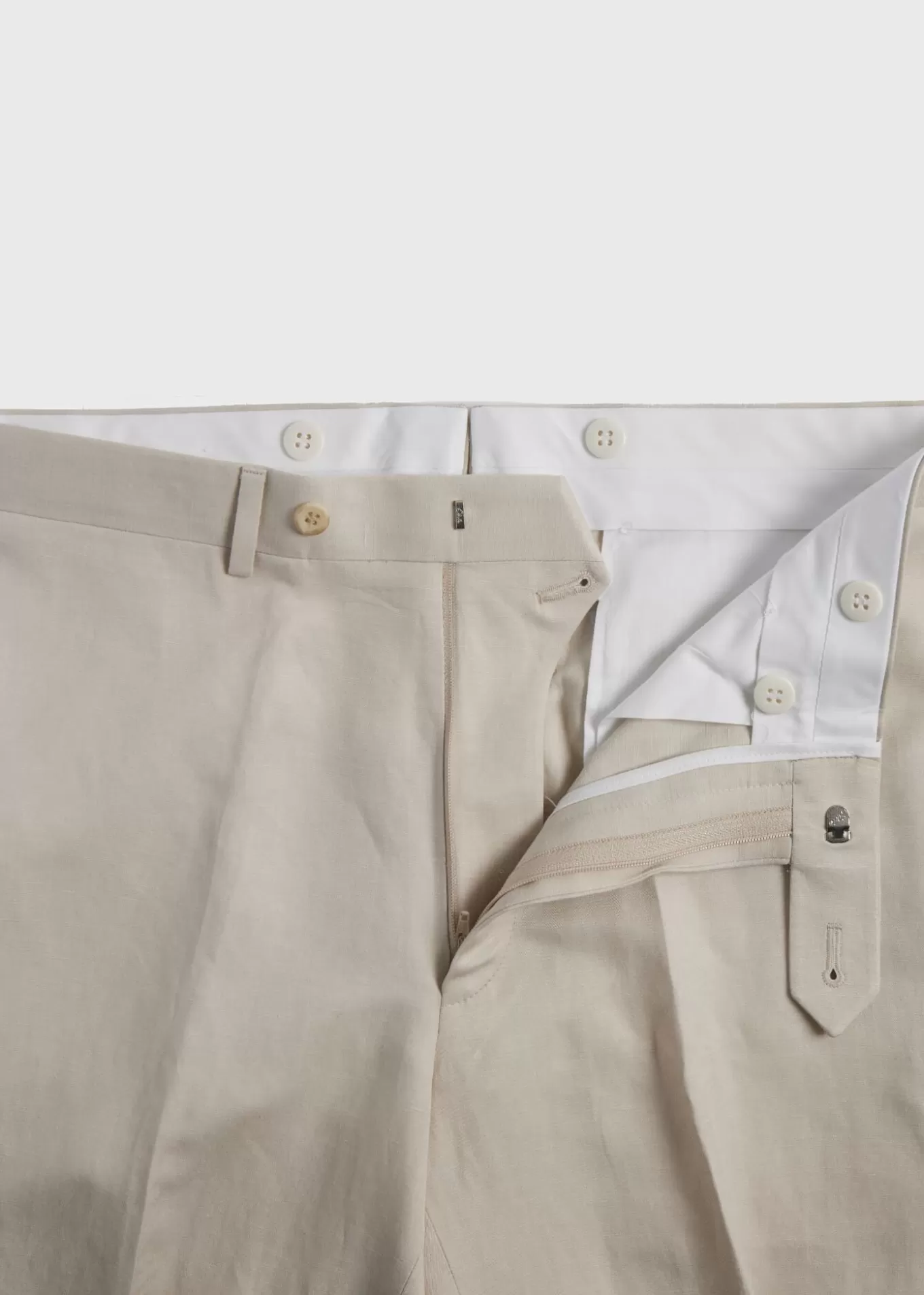 Discount Linen & Silk James Dress Trouser Dress Pants