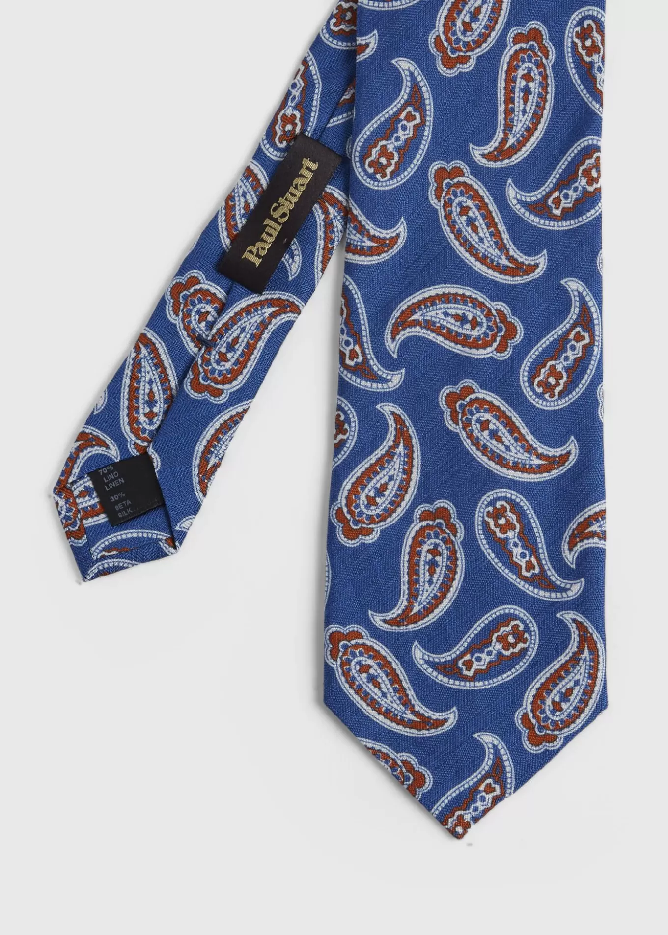 Online Linen & Silk Summer Paisley Tie Ties