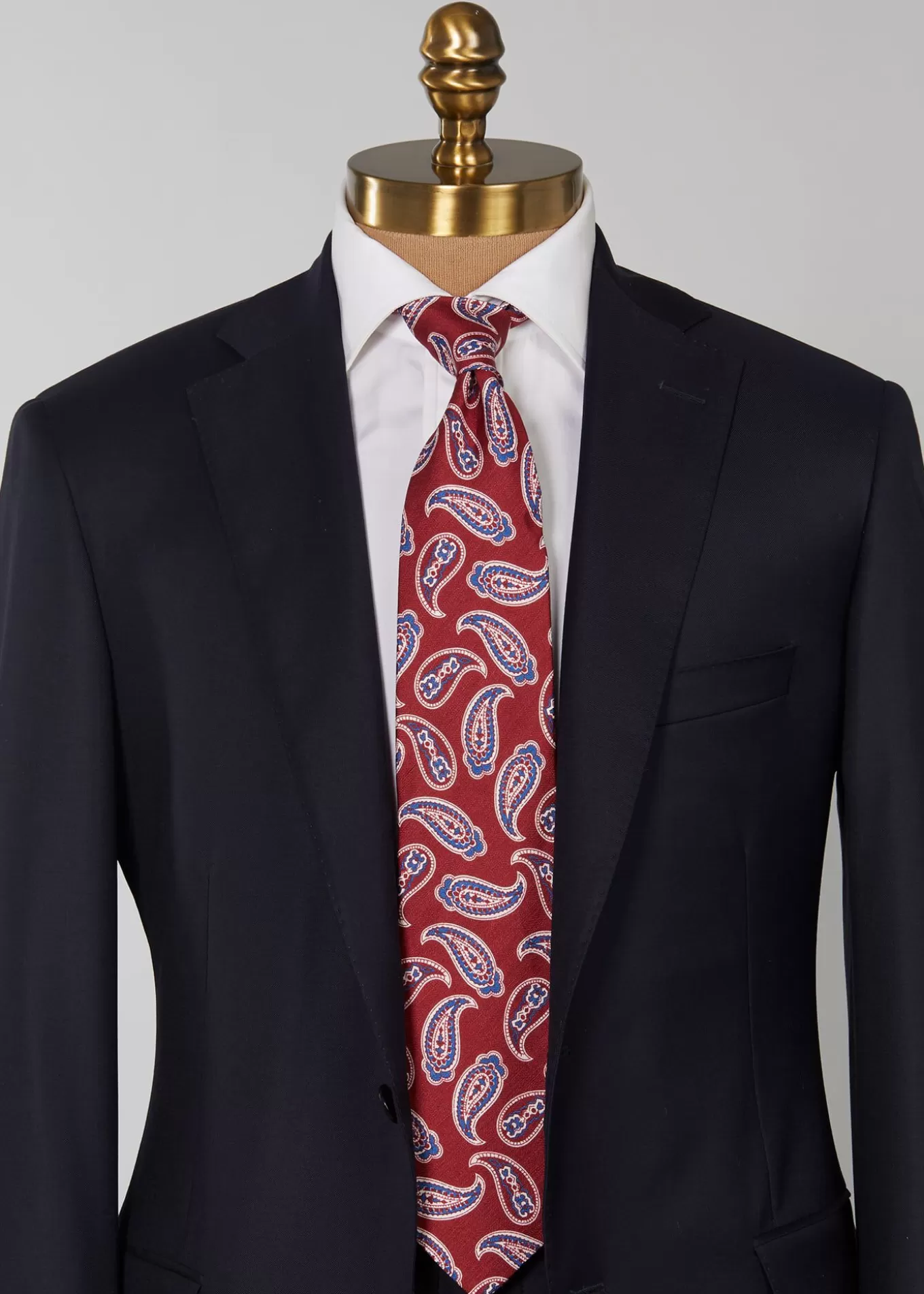 Best Sale Linen & Silk Summer Paisley Tie Ties