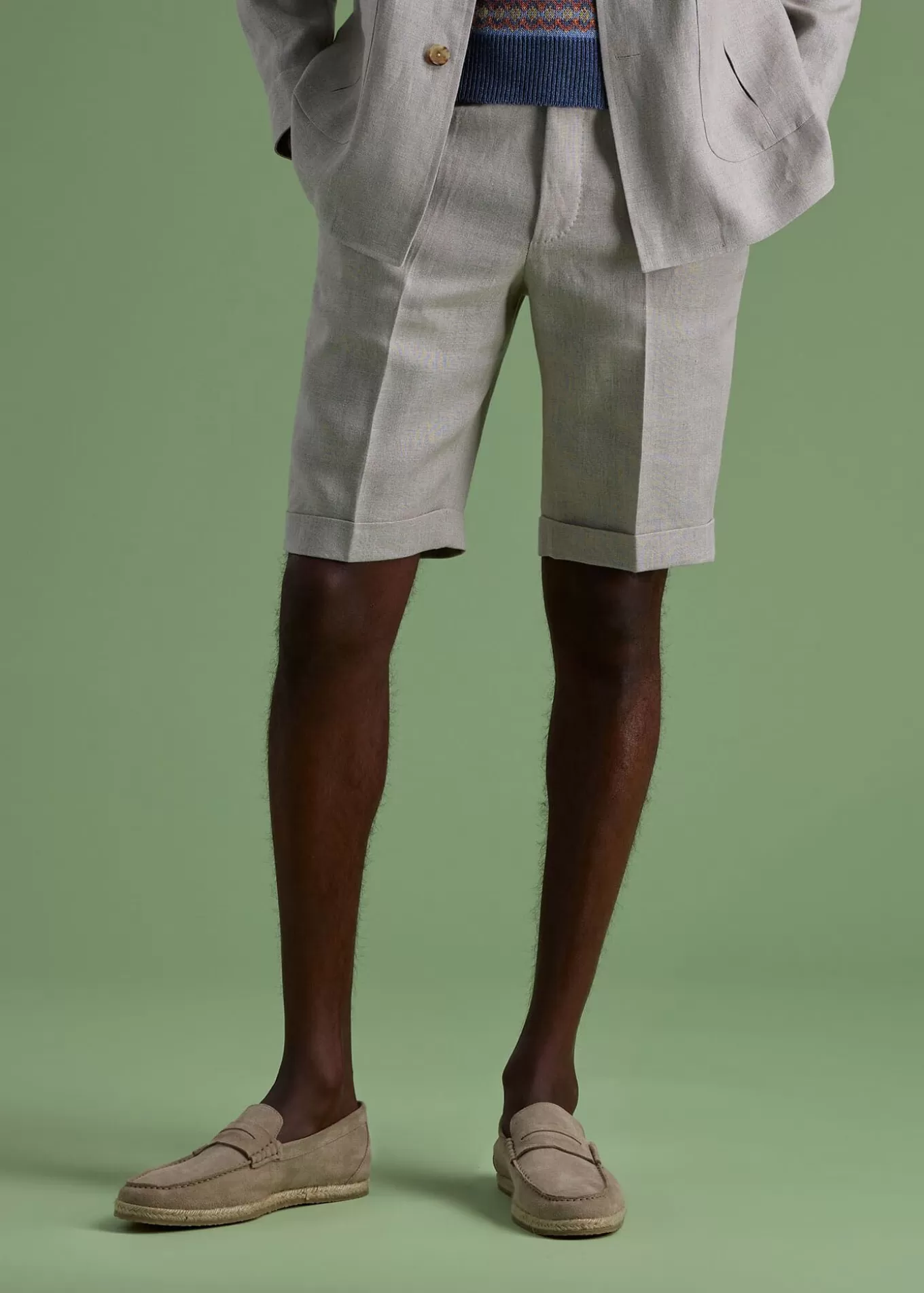 Flash Sale Linen Bermuda Short Shorts & Swim Trunks