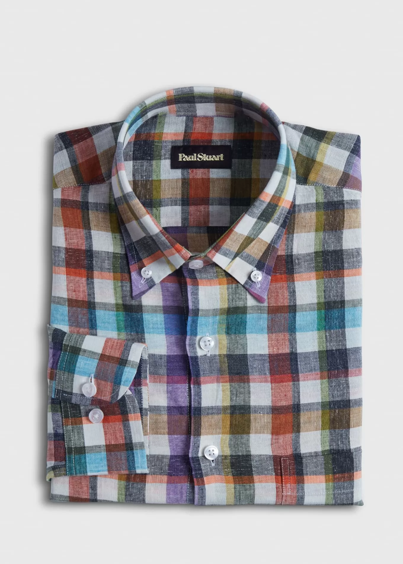 Cheap Linen Check Sport Shirt Sport Shirts