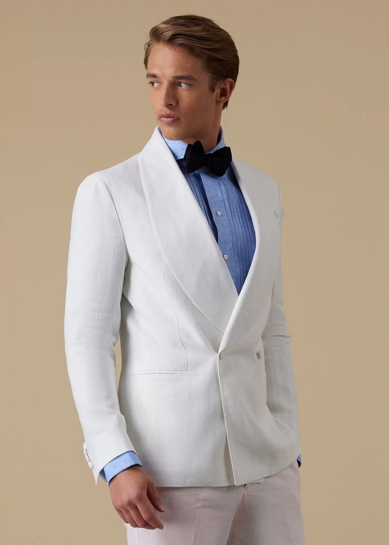 Flash Sale Linen Double Breasted Dinner Jacket Formal Shop | Suits & Tuxedos