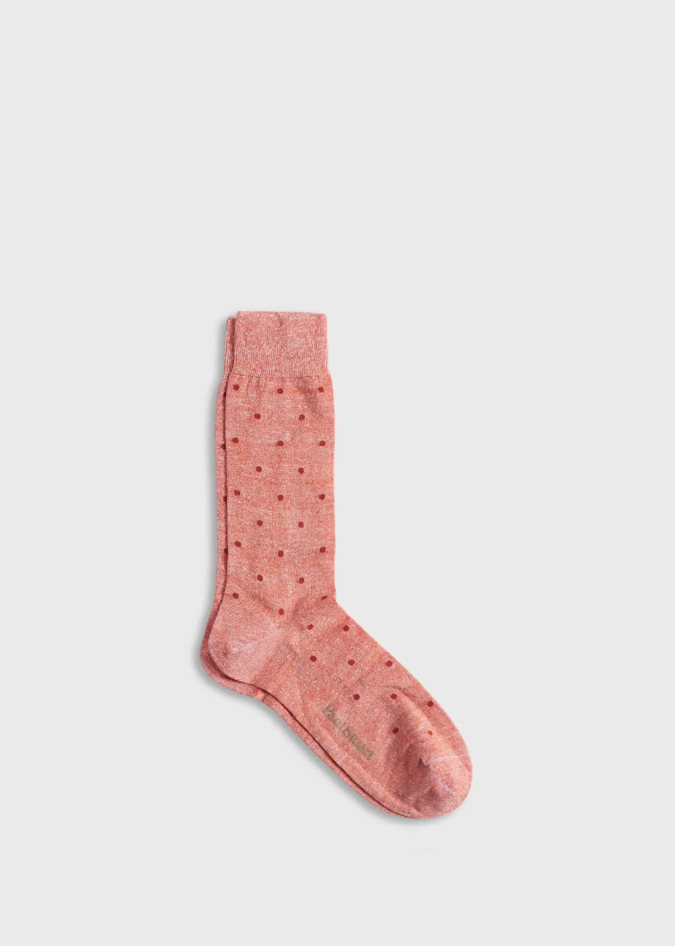 Online Linen Mélange Dotted Sock Socks