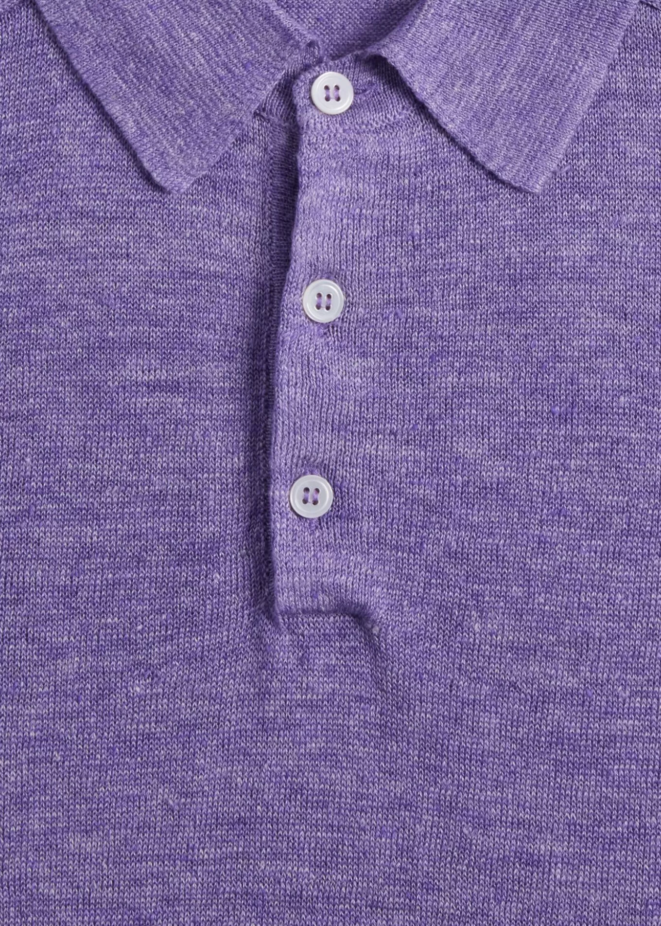 Cheap Linen Mélange Polo Polos & T-Shirts