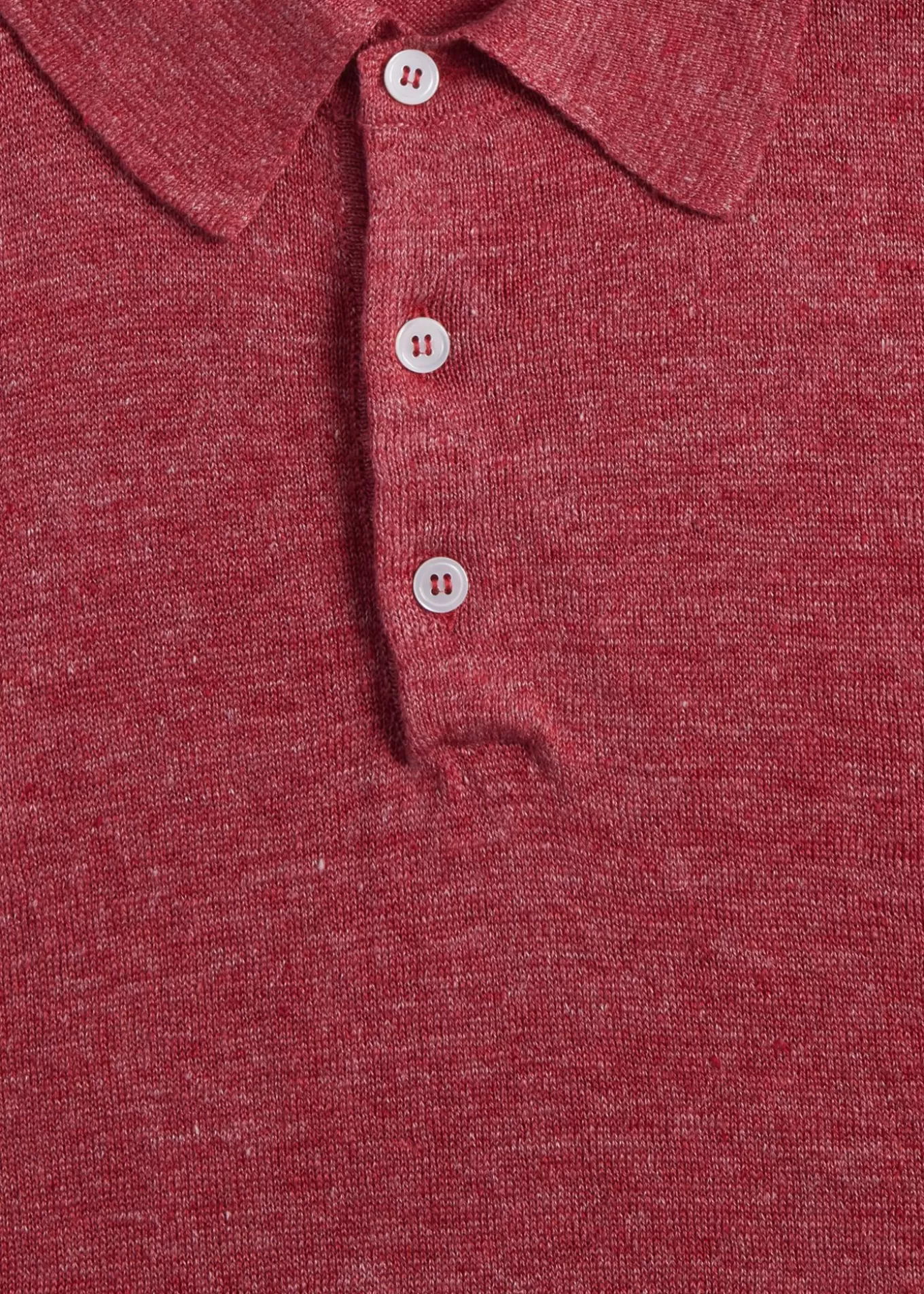 Discount Linen Mélange Polo Polos & T-Shirts