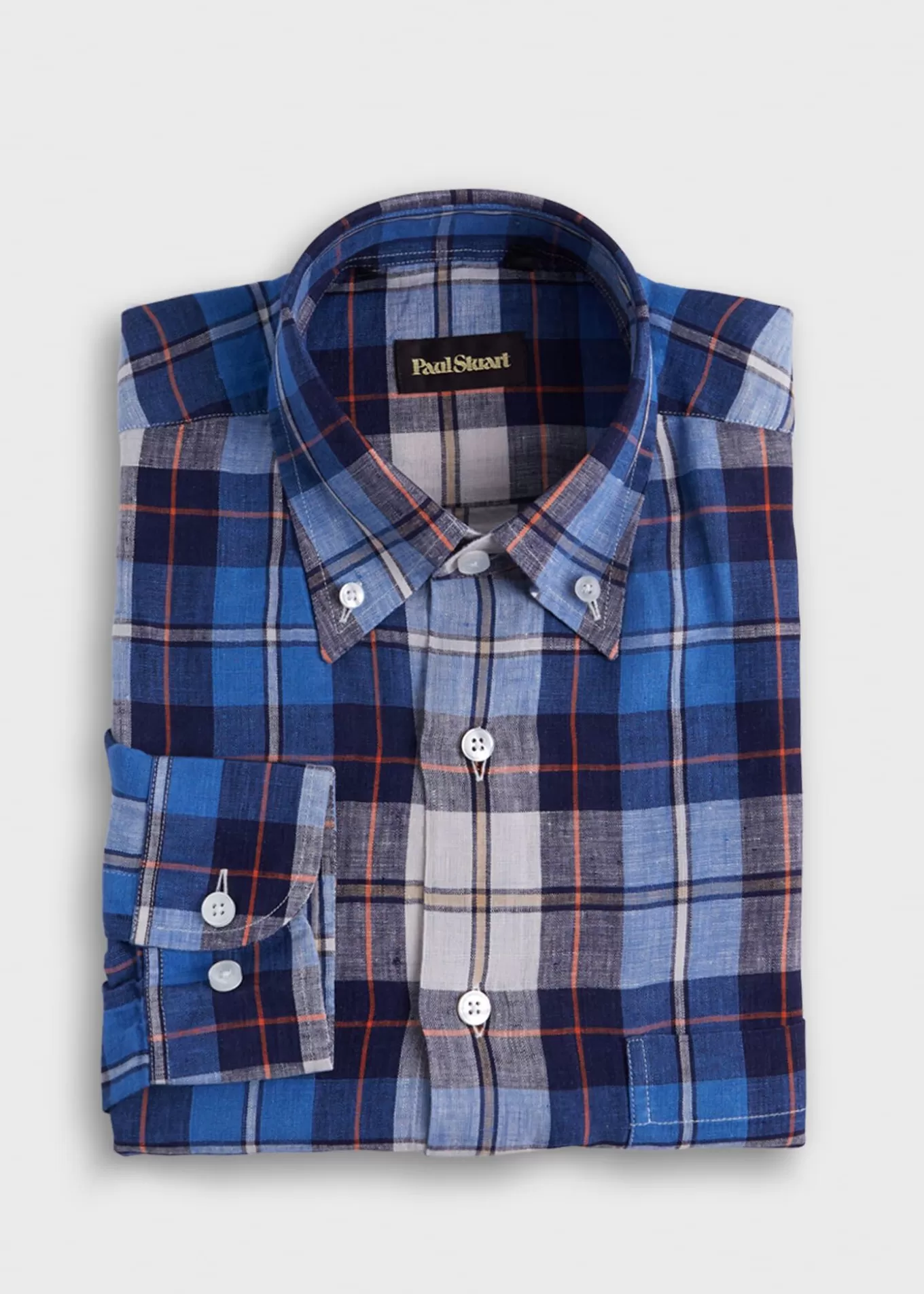 Cheap Linen Plaid Sport Shirt Sport Shirts