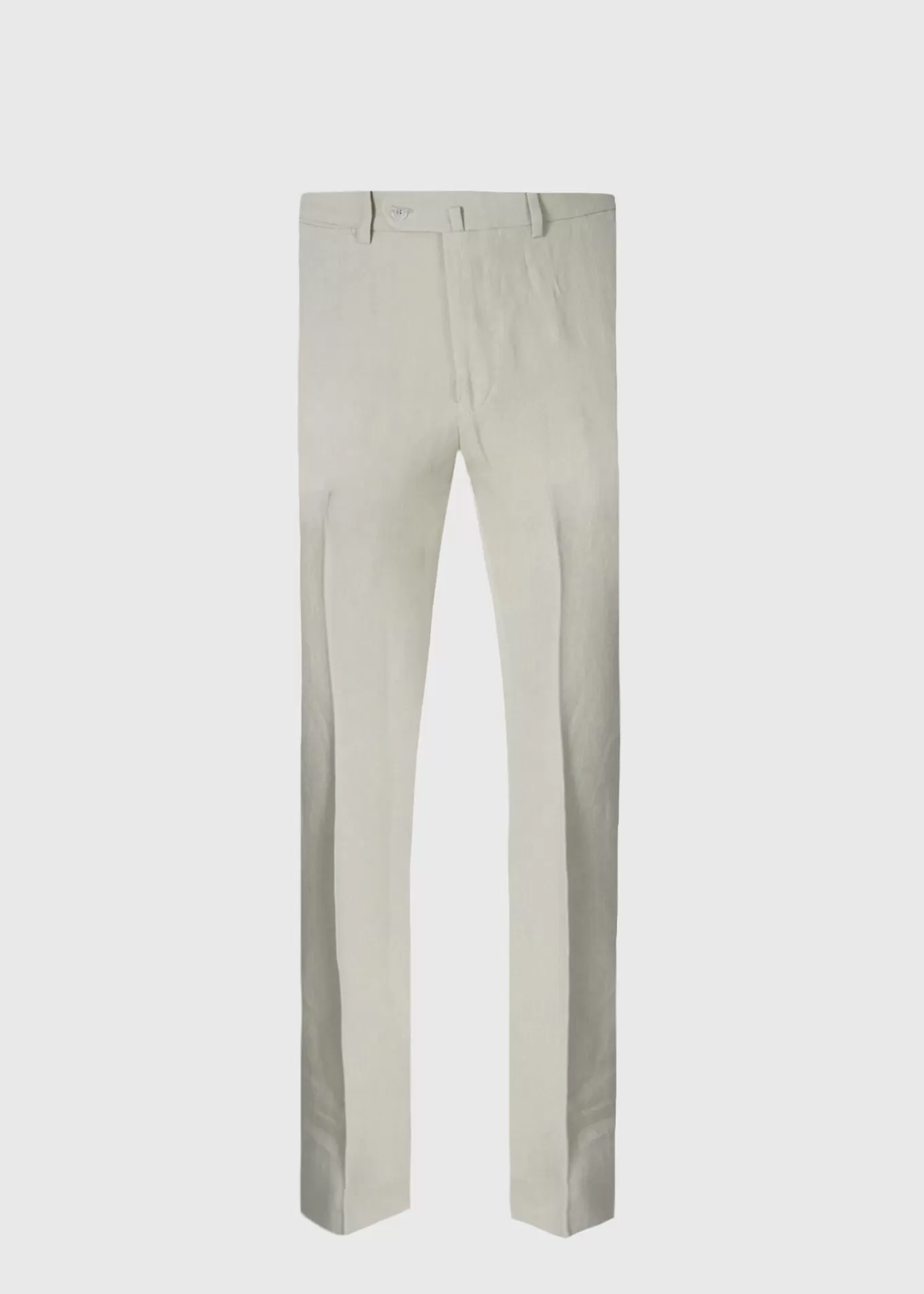 Outlet Linen Solid Dress Trouser Dress Pants | Pants