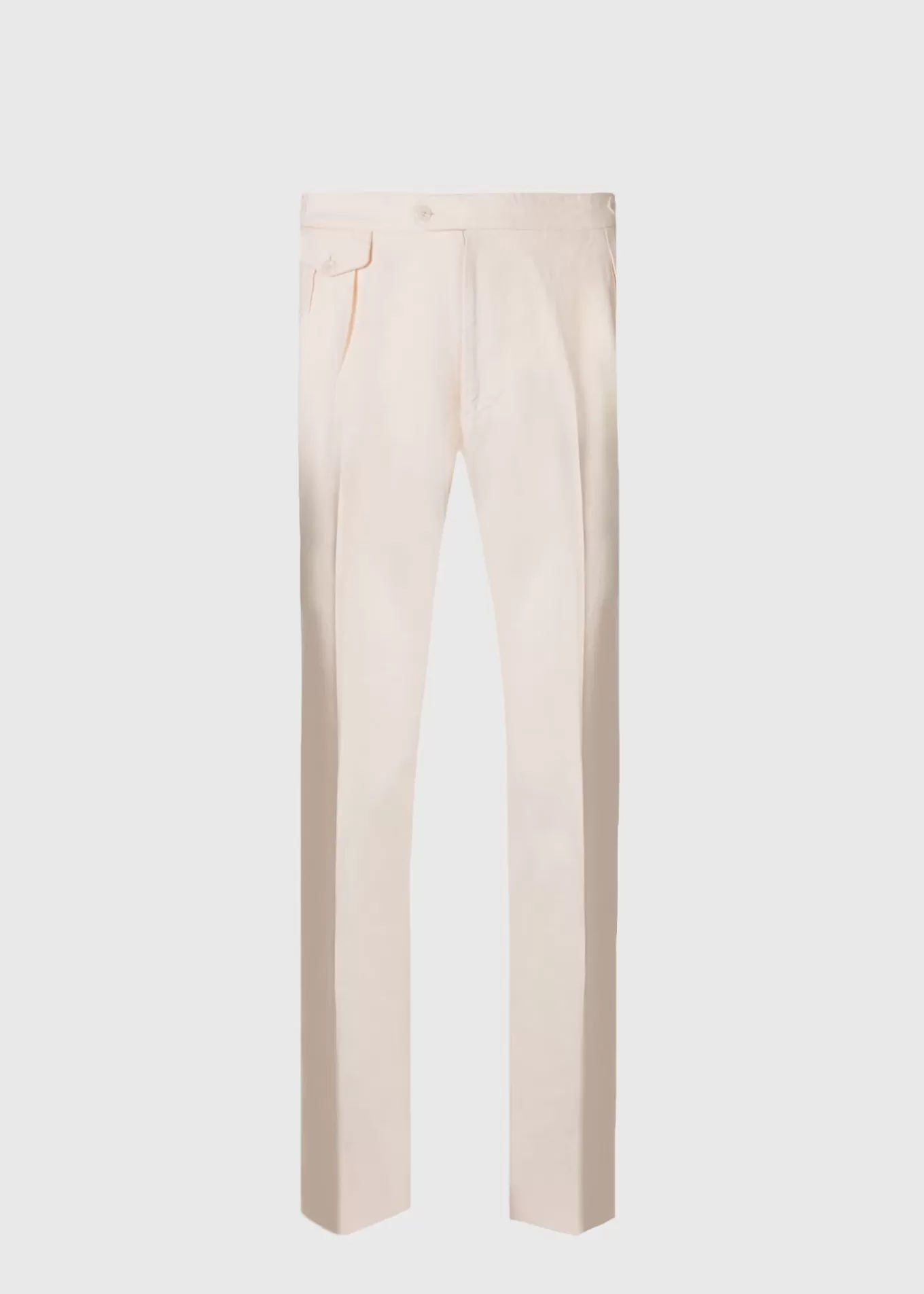 New Linen Washed Pleated Front Trouser Pants