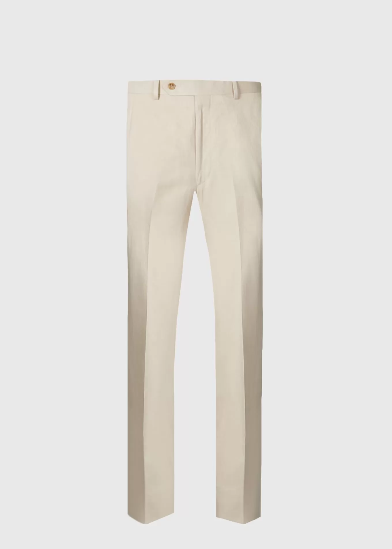 Online Linen/Silk Solid Dress Trouser Pants