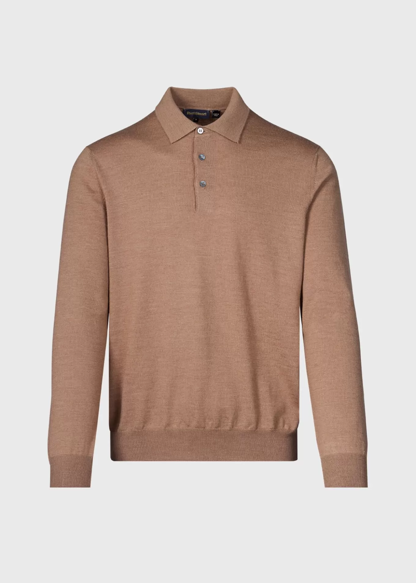 Flash Sale Long Sleeve Merino Wool Polo Shirt Polos & T-Shirts | Sweaters