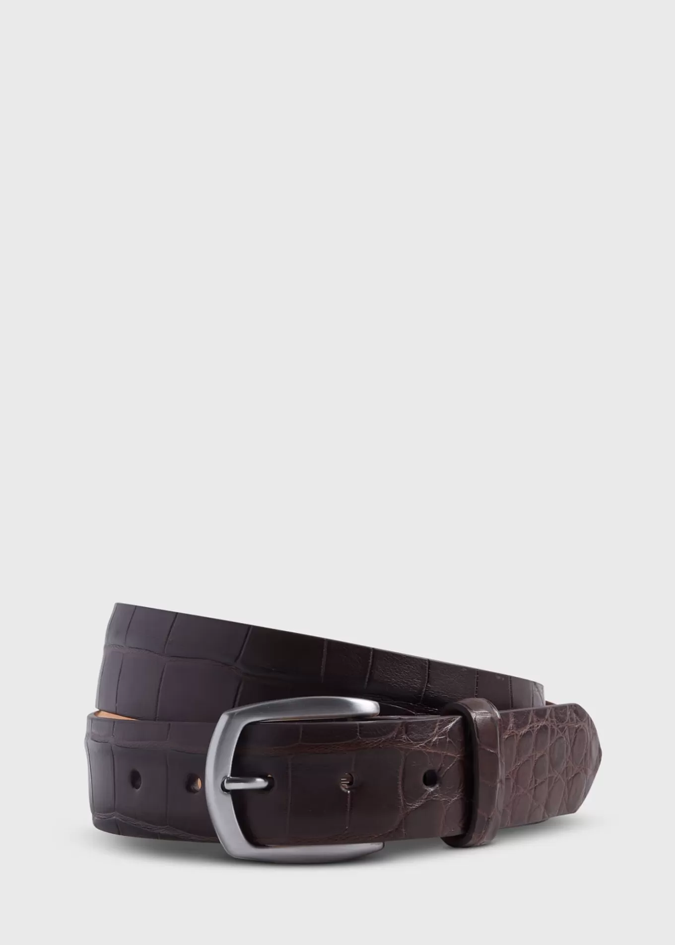 Outlet Matte Alligator Belt Belts