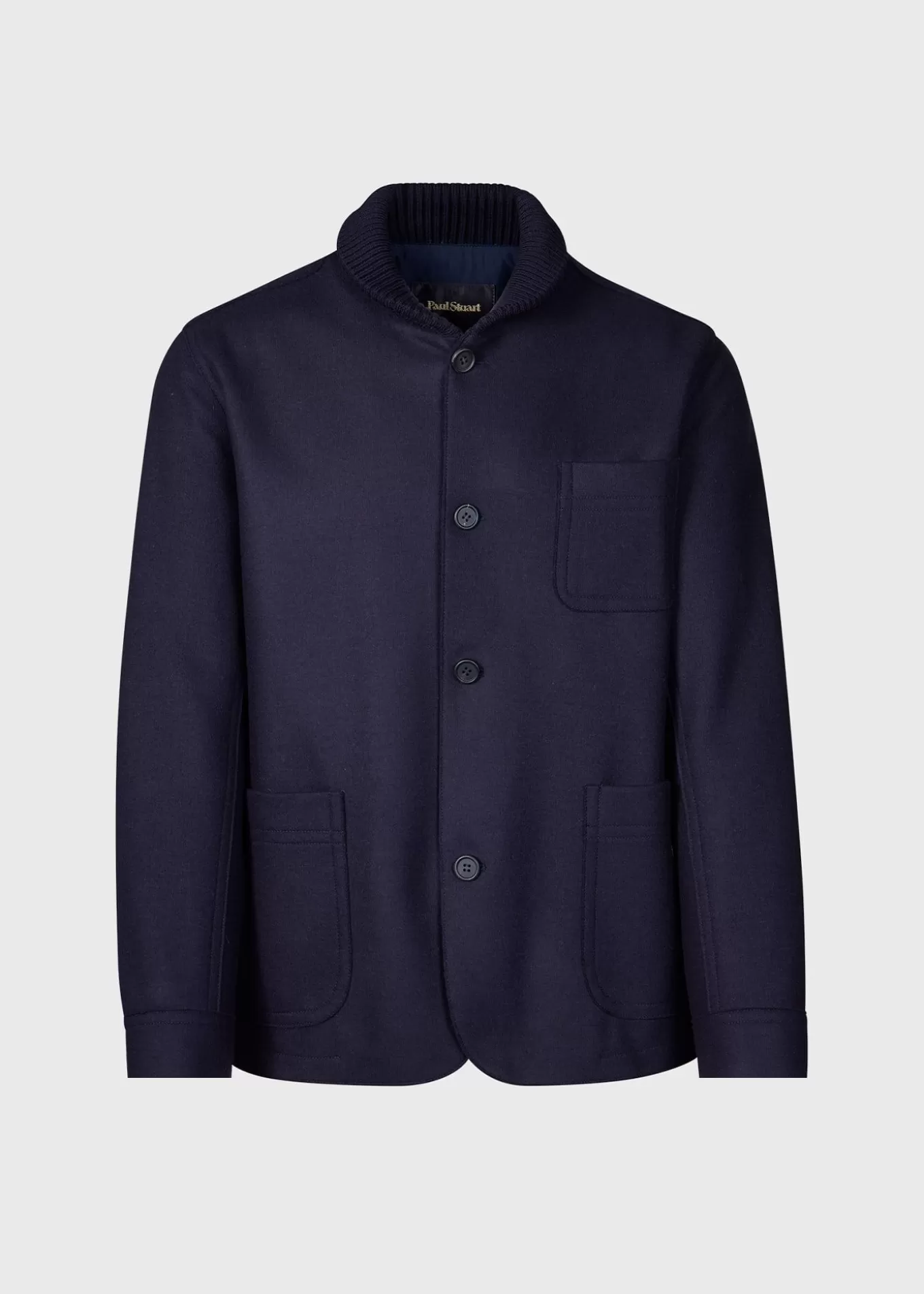 Outlet Melton Wool Hybrid Jacket Outerwear