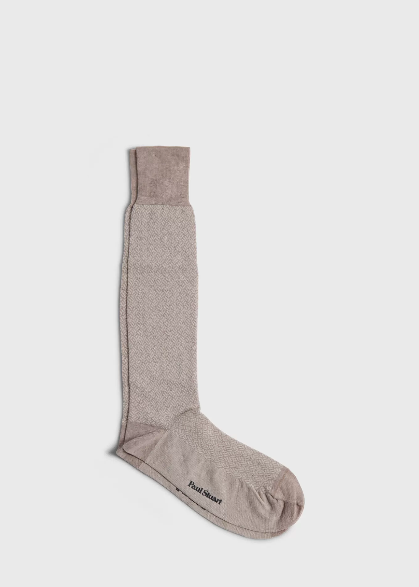 Cheap Mercerized Cotton Parquet Pattern Sock Socks