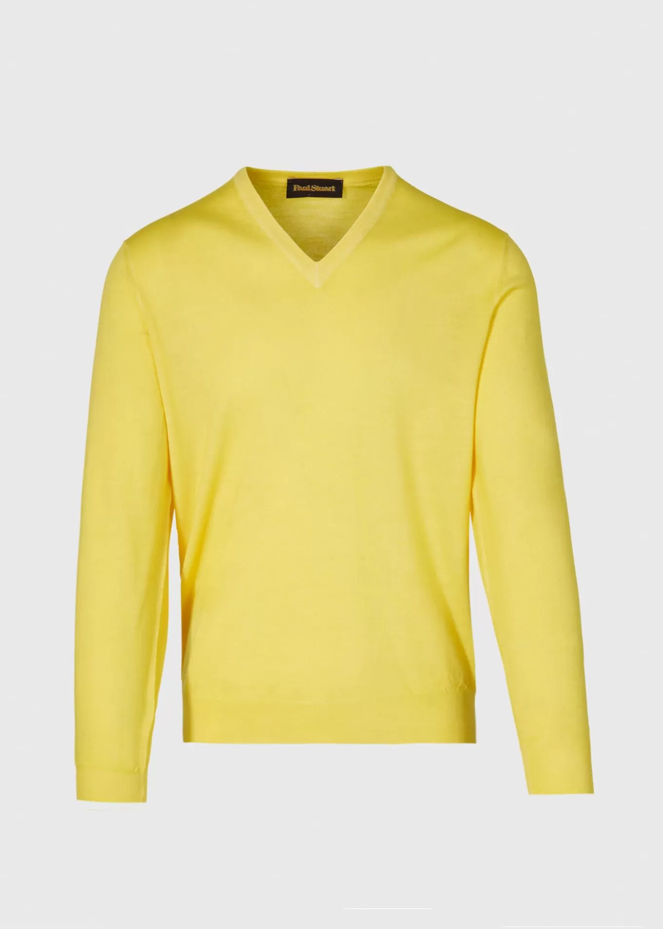 Hot Merino Wool Watercolor V-Neck Sweater Sweaters