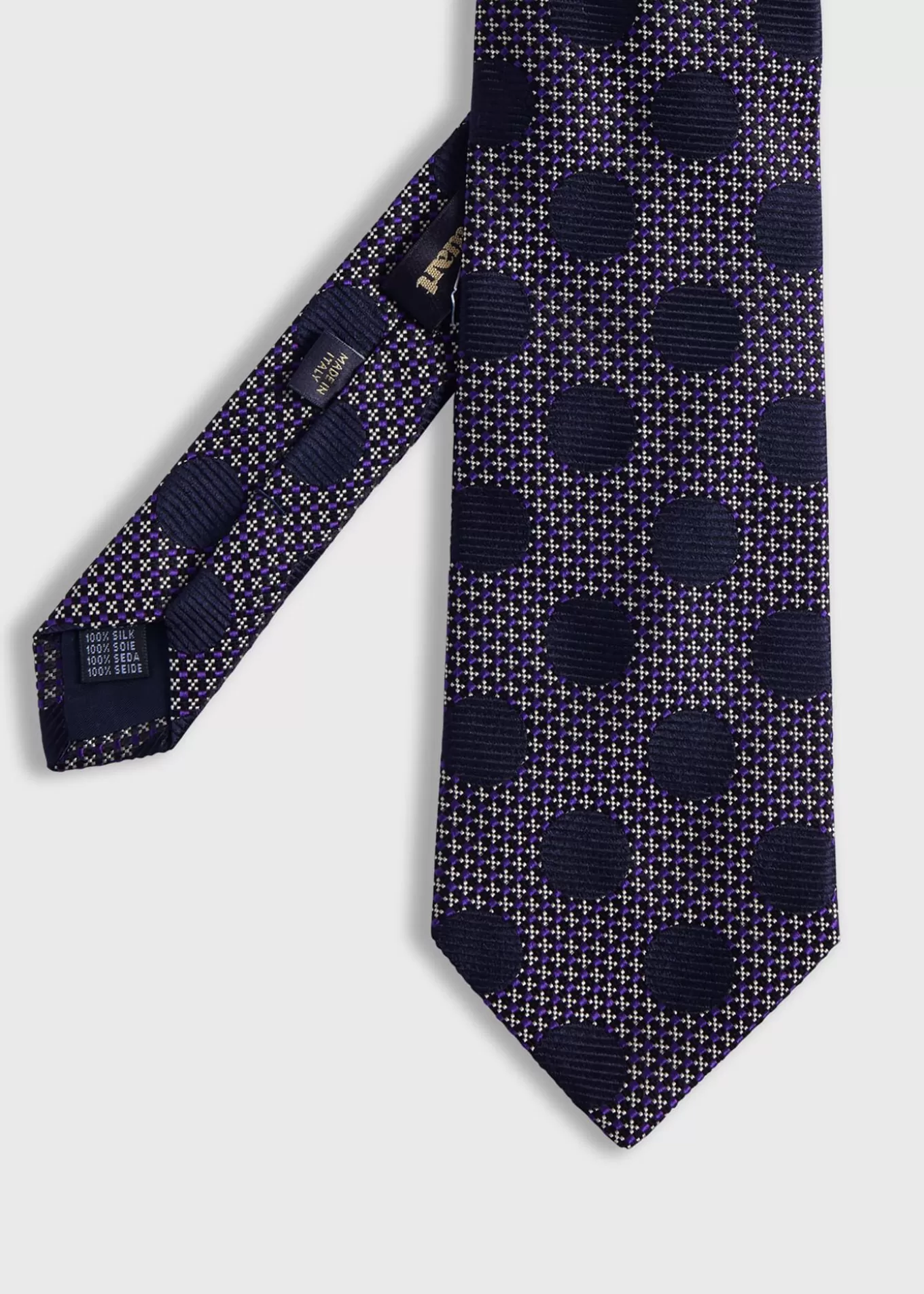 Store Micro Jacquard Dot Tie Ties