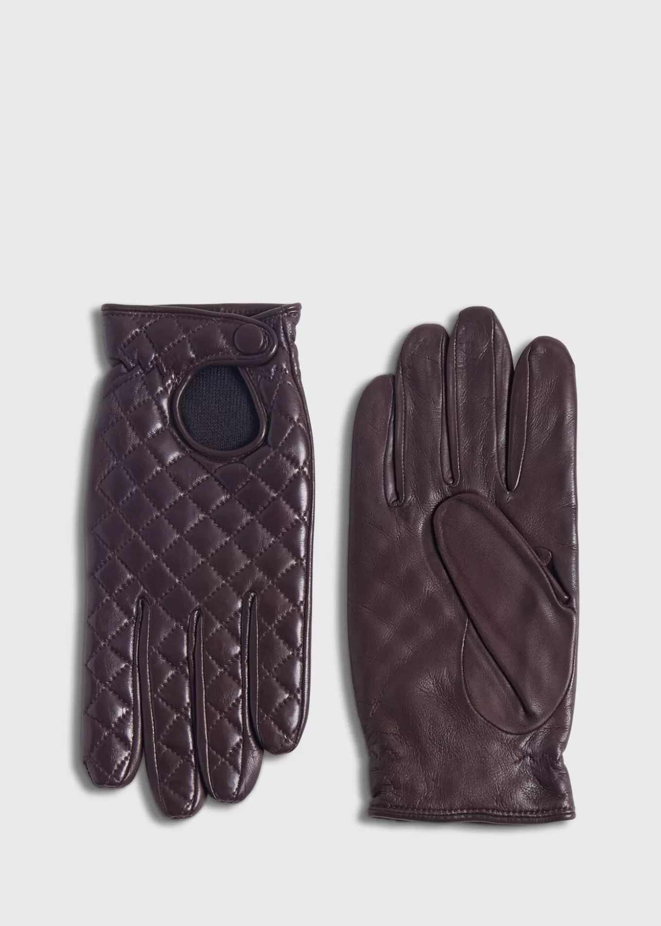 Online Nappa Leather Quilted Driving Glove Scarves, Hats, Gloves | The Cashmere Shop