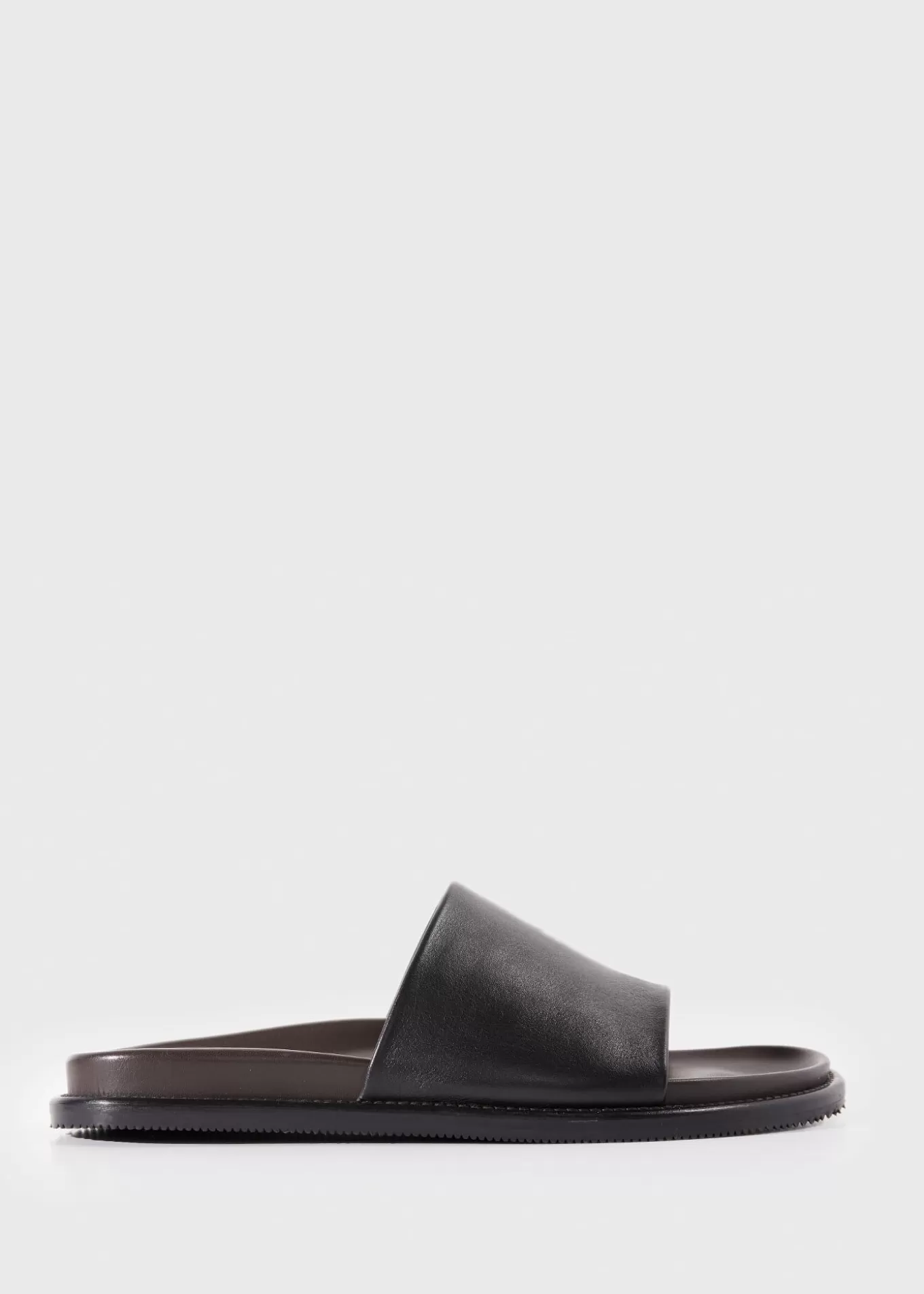 Hot Palma Leather Slide Sandals