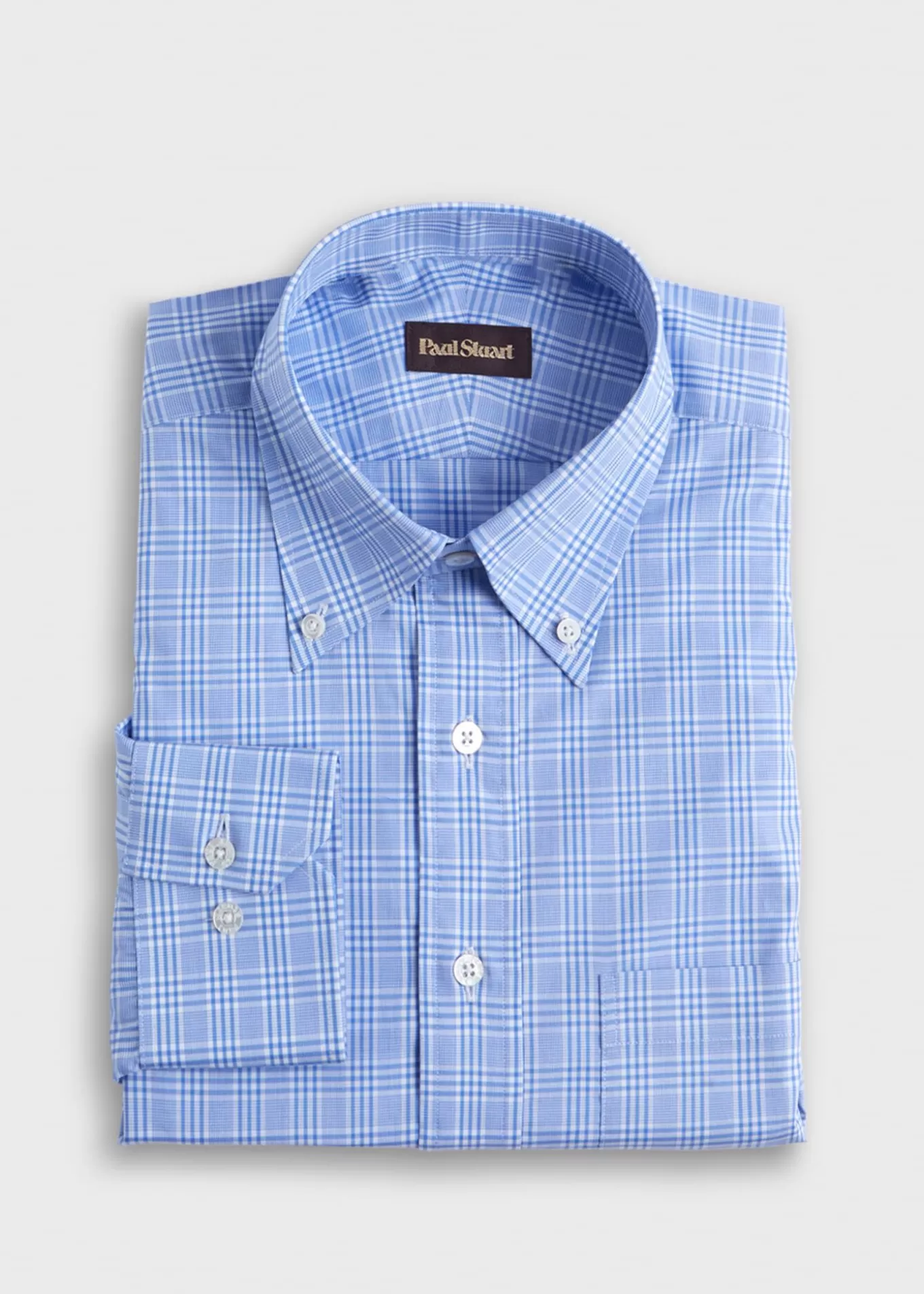 Hot Plaid Cotton Dress Shirt Dress Shirts