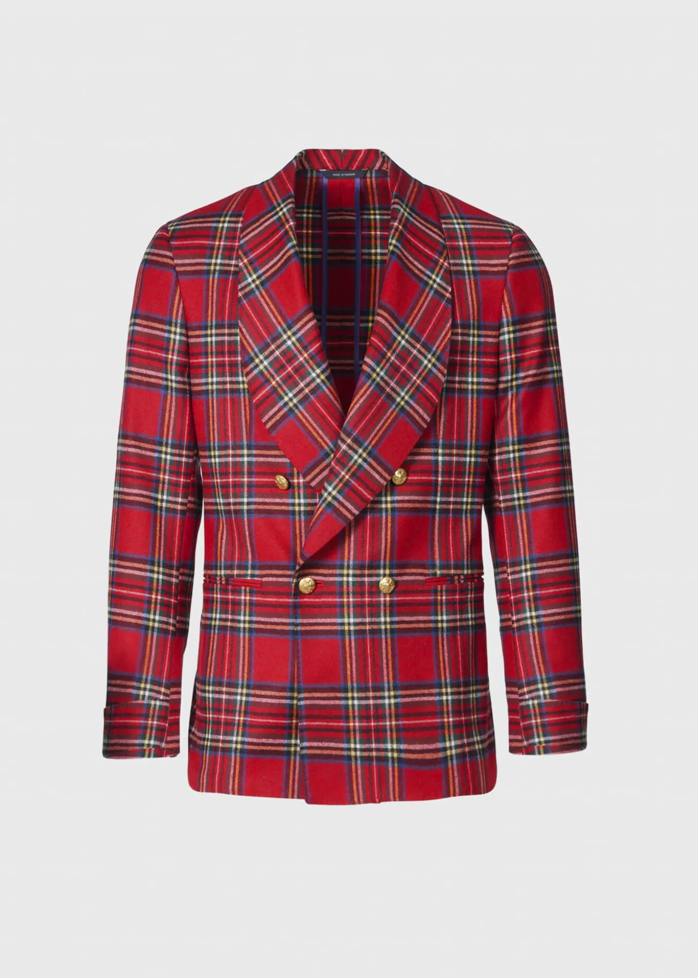 Cheap Plaid Double Breasted Dinner Jacket Formal Shop