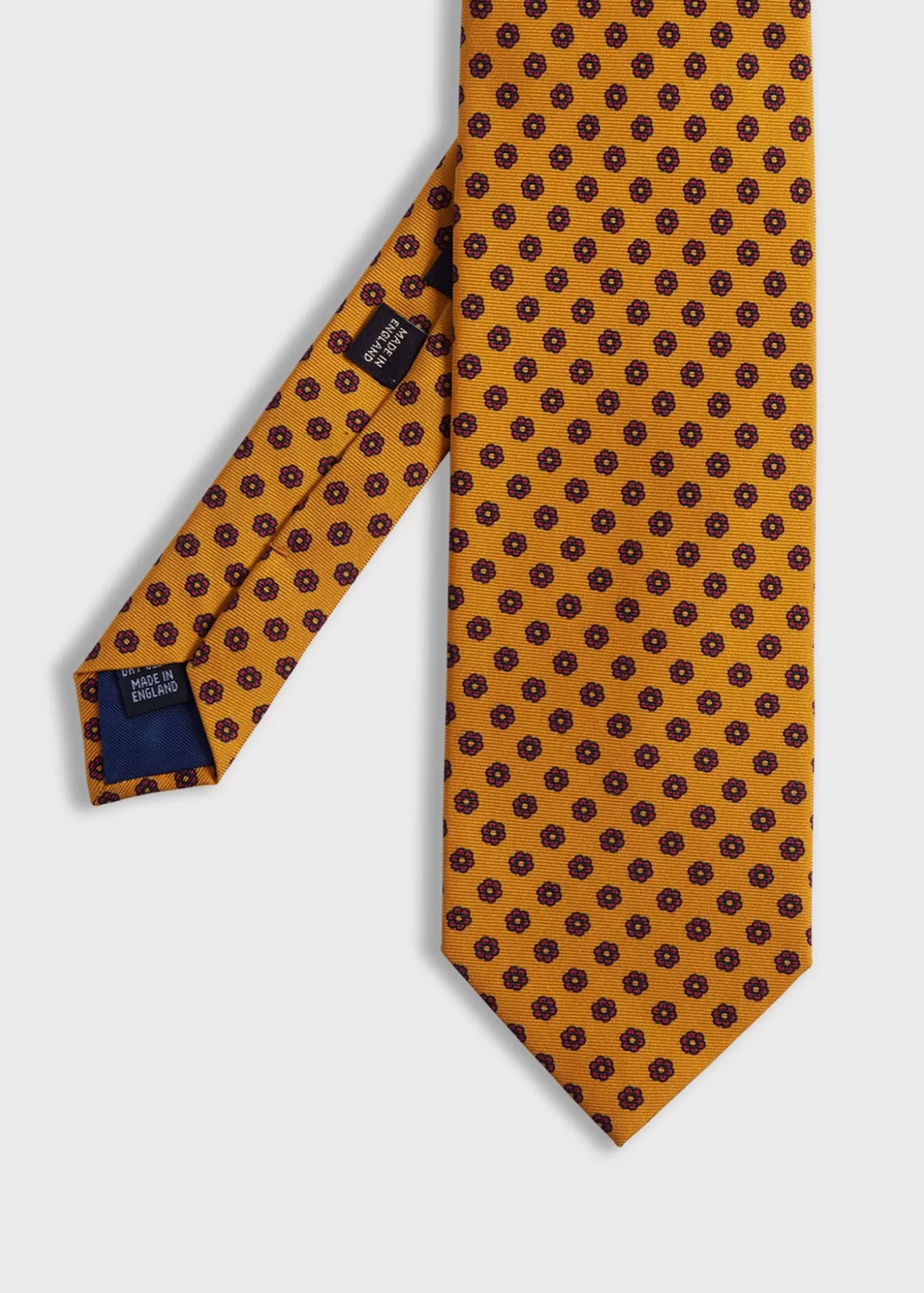 Flash Sale Printed Silk Floral Tie Ties