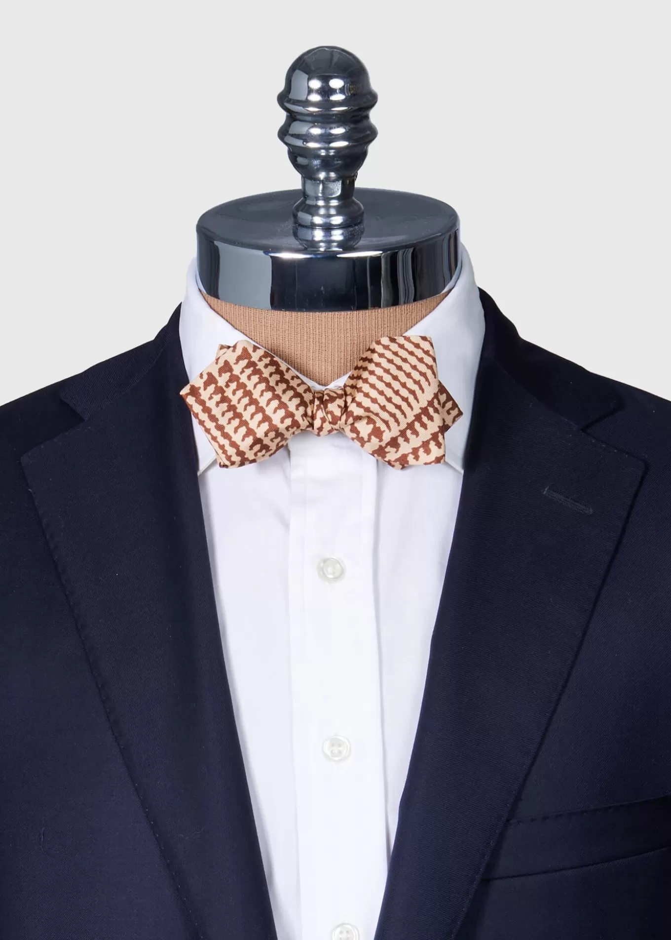 Best Sale Printed Silk Glen Plaid Bow Tie Ties