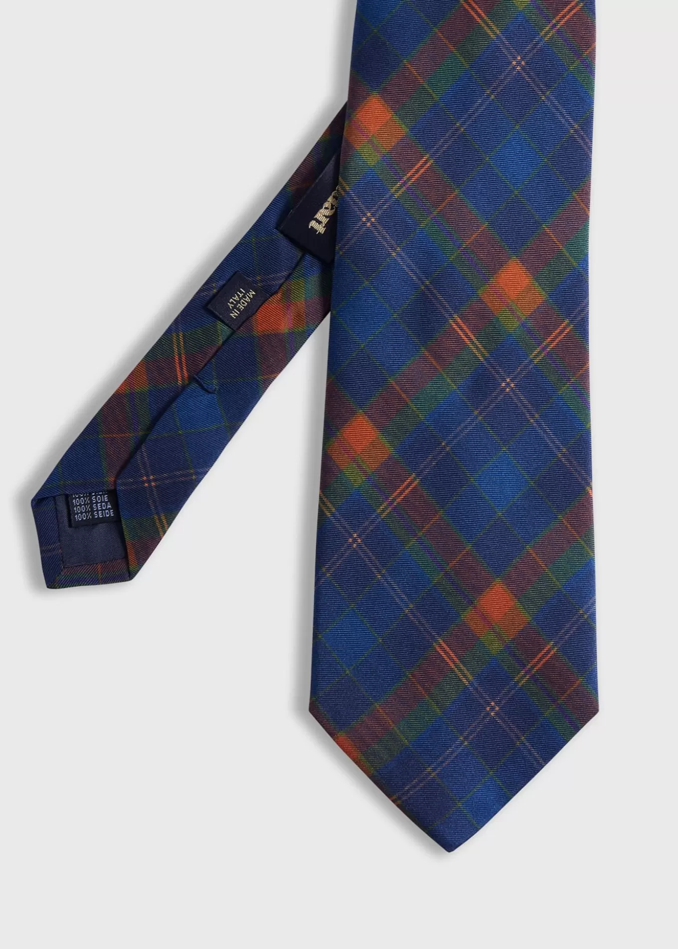 Best Sale Printed Silk Madder Plaid Tie Ties