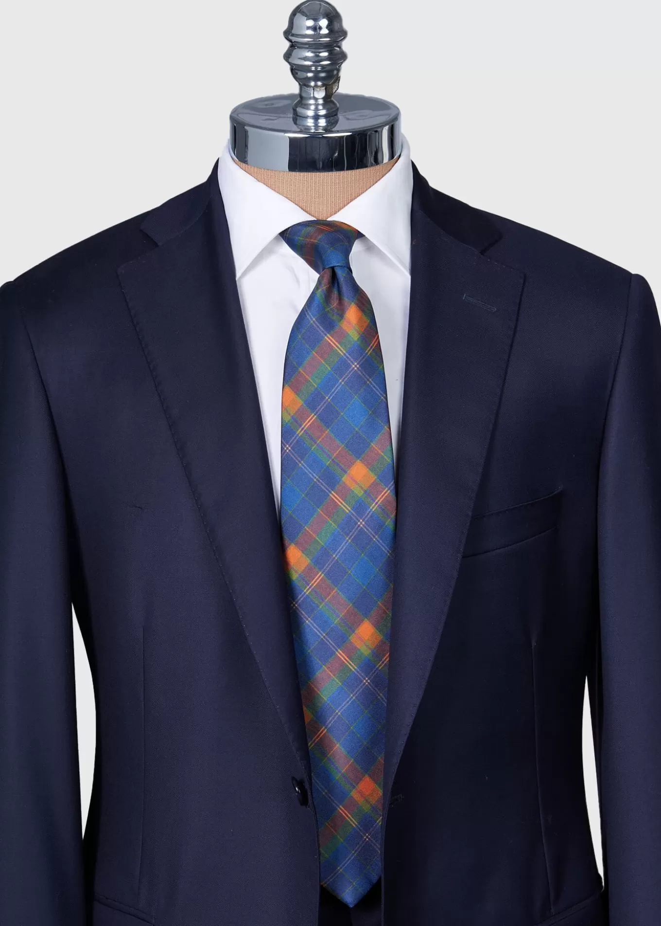 Best Sale Printed Silk Madder Plaid Tie Ties