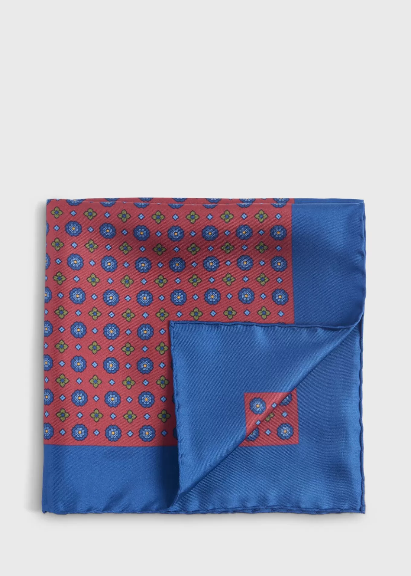 Hot Printed Silk Medallion Pocket Square Pocket Squares