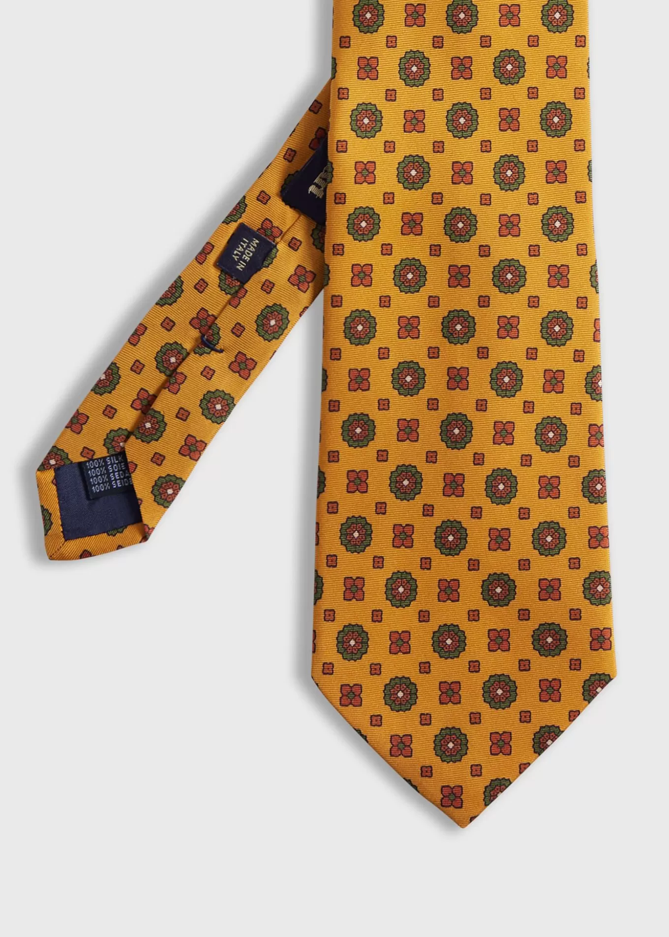 Shop Printed Silk Medallion Tie Ties