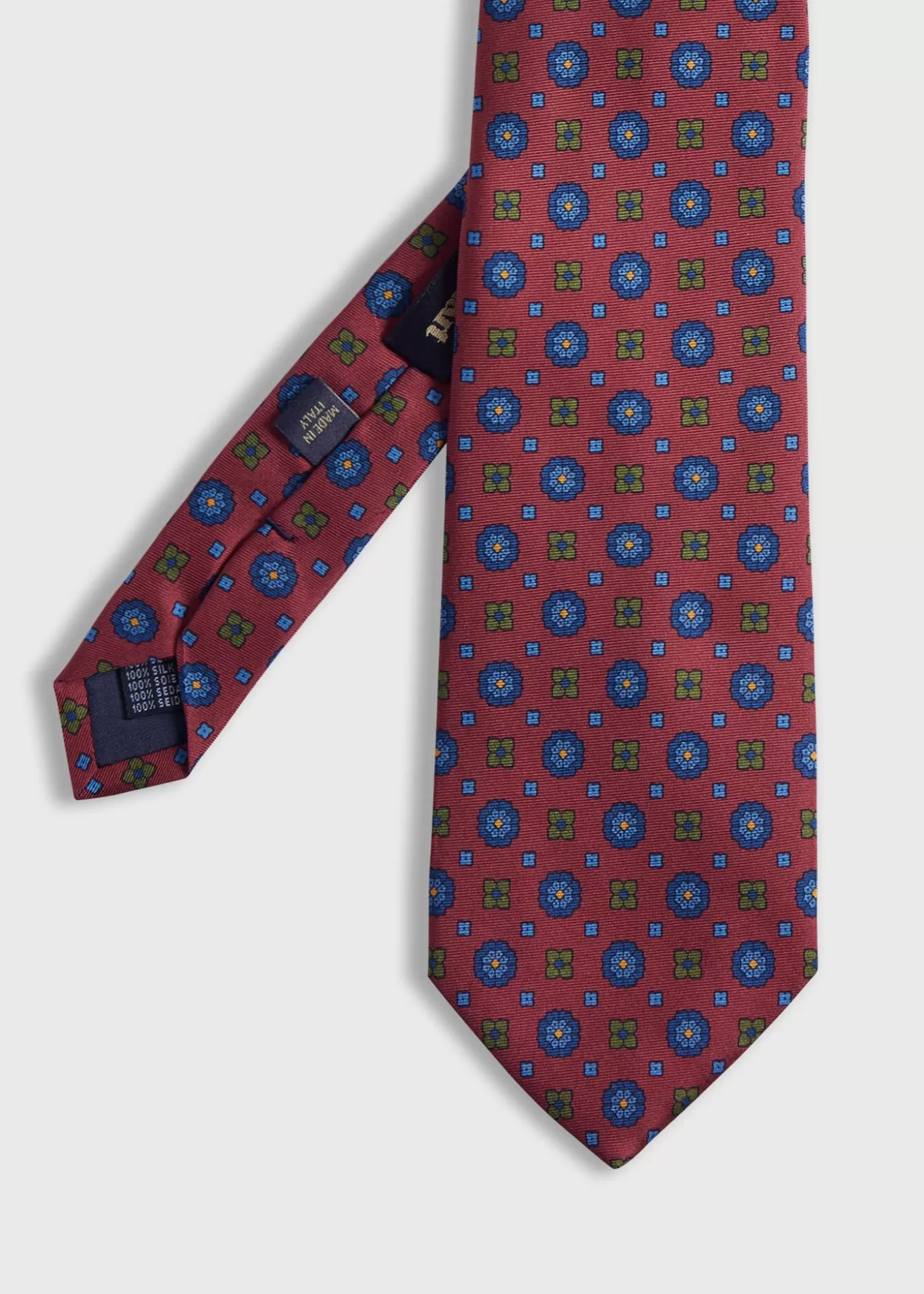 Fashion Printed Silk Medallion Tie Ties