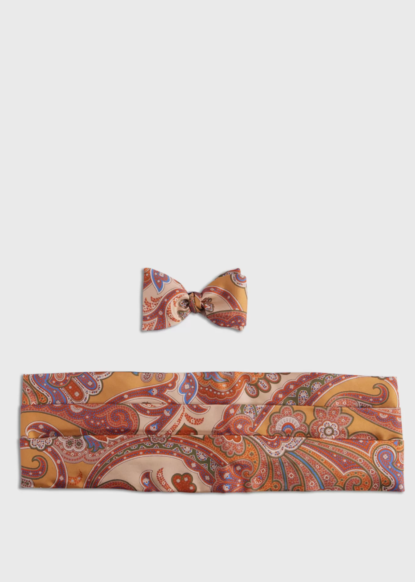 Clearance Printed Silk Paisley Formal Set Ties | Formal Shop