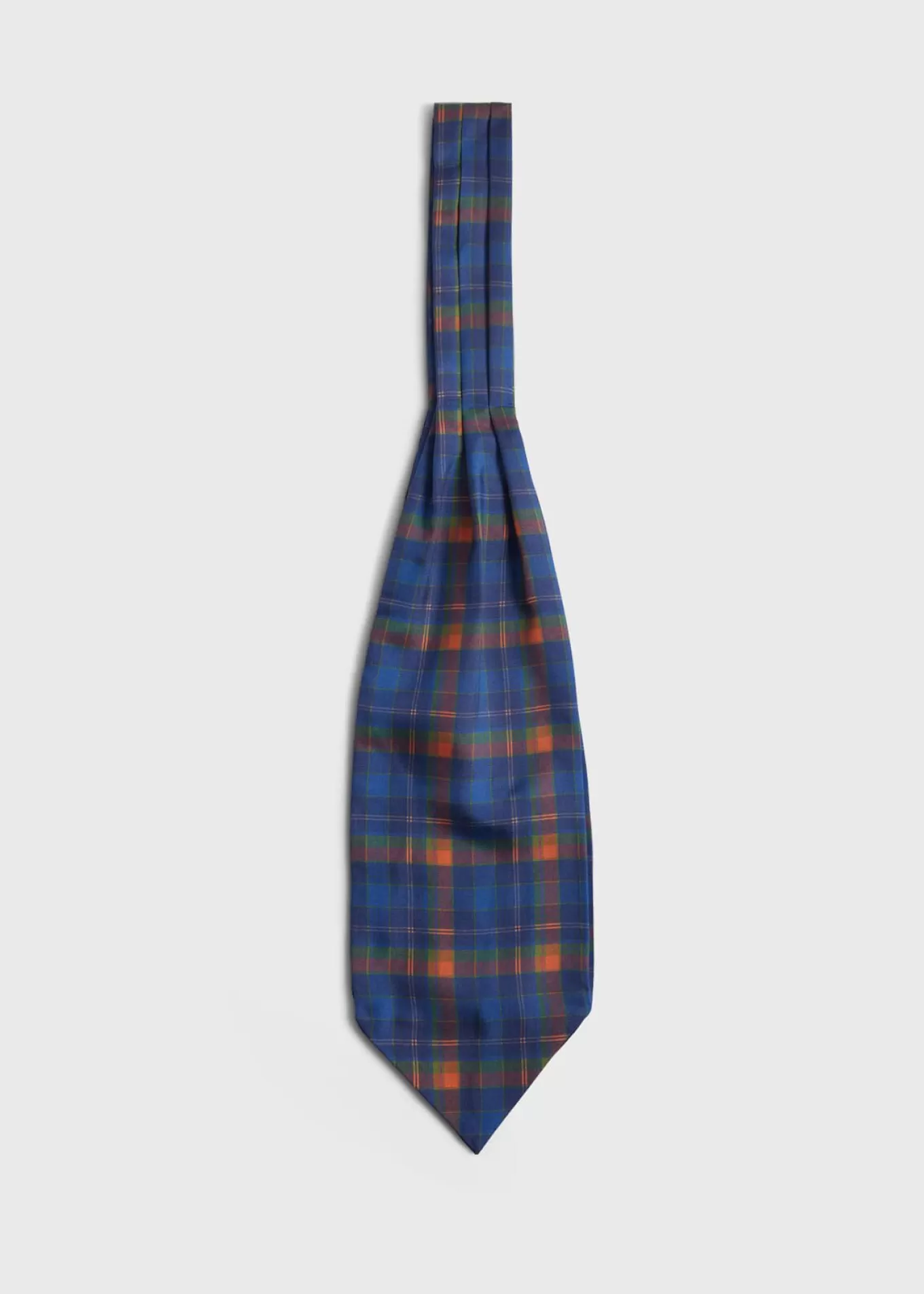 Fashion Printed Silk Plaid Ascot Ties | Ascots