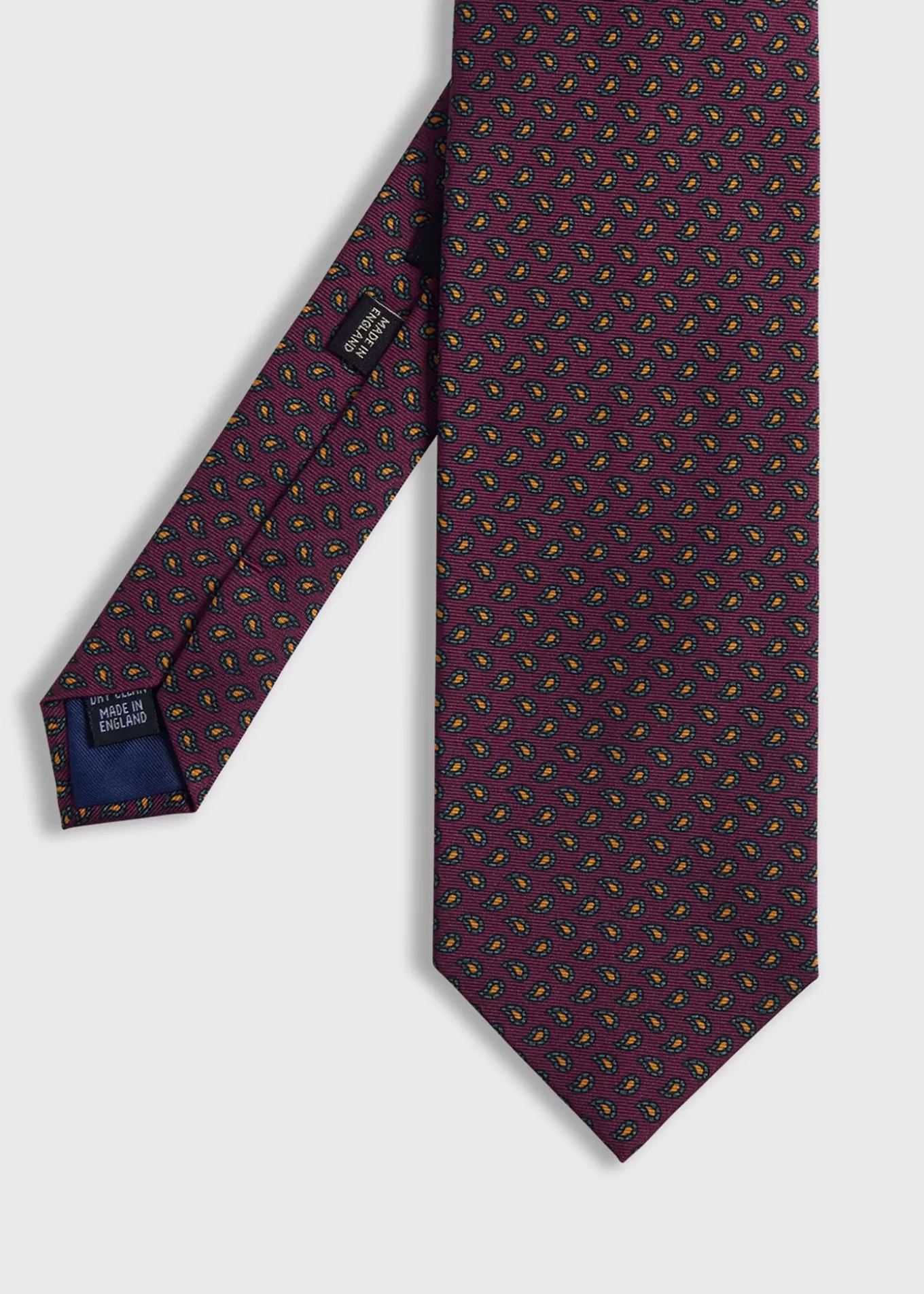 Fashion Printed Silk Small Pine Tie Ties