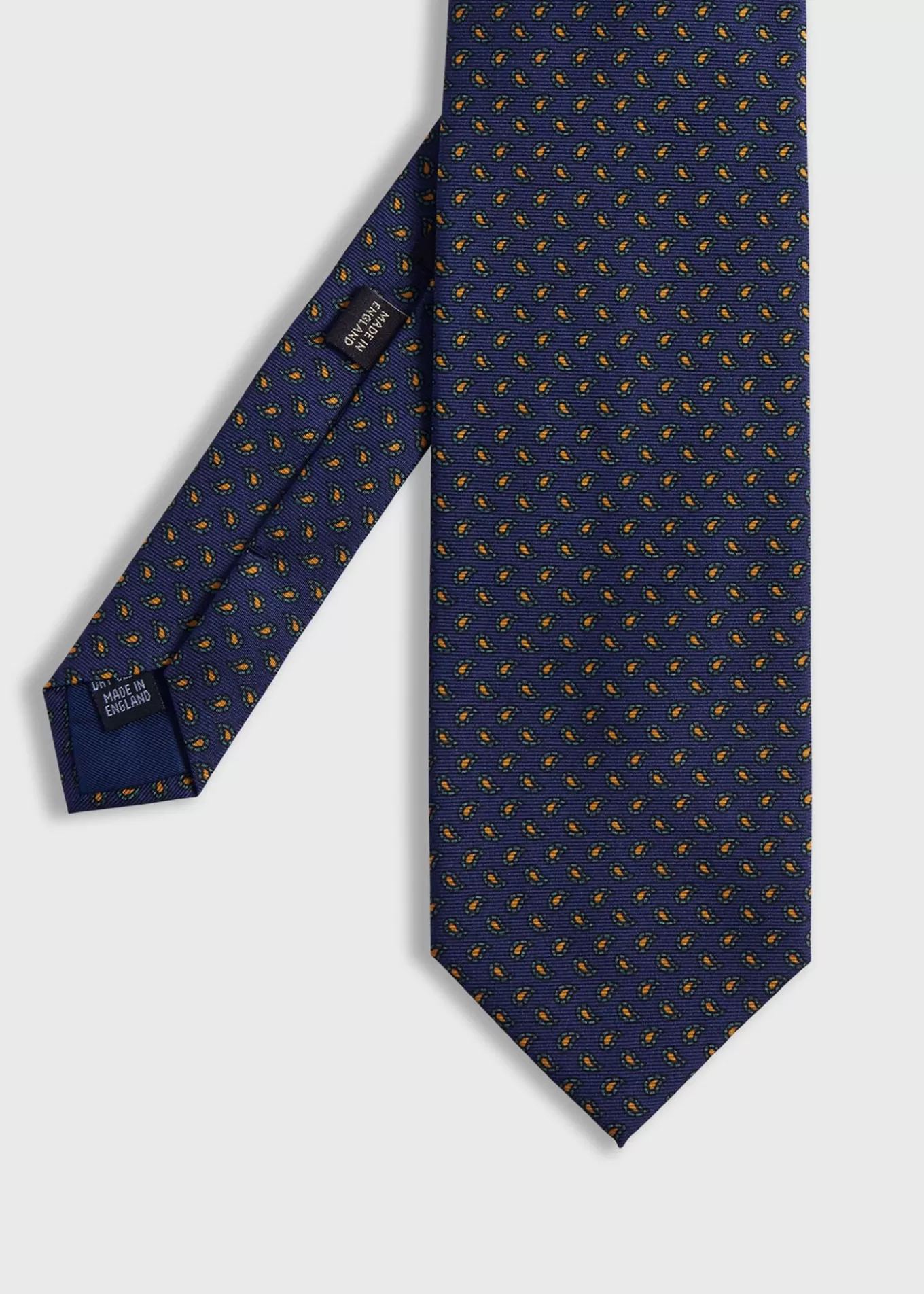 Fashion Printed Silk Small Pine Tie Ties