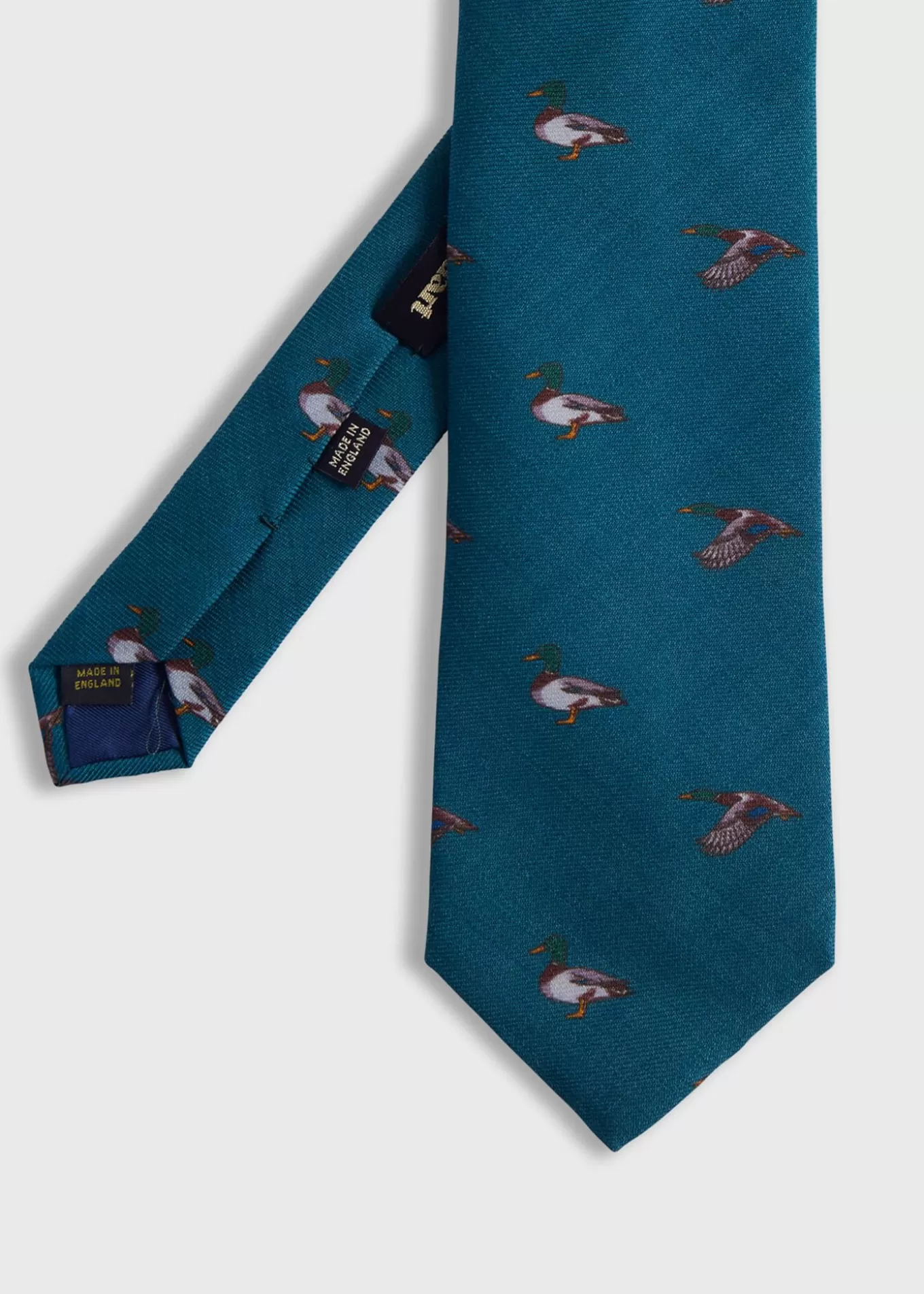 Discount Printed Wool Mallard Tie Ties