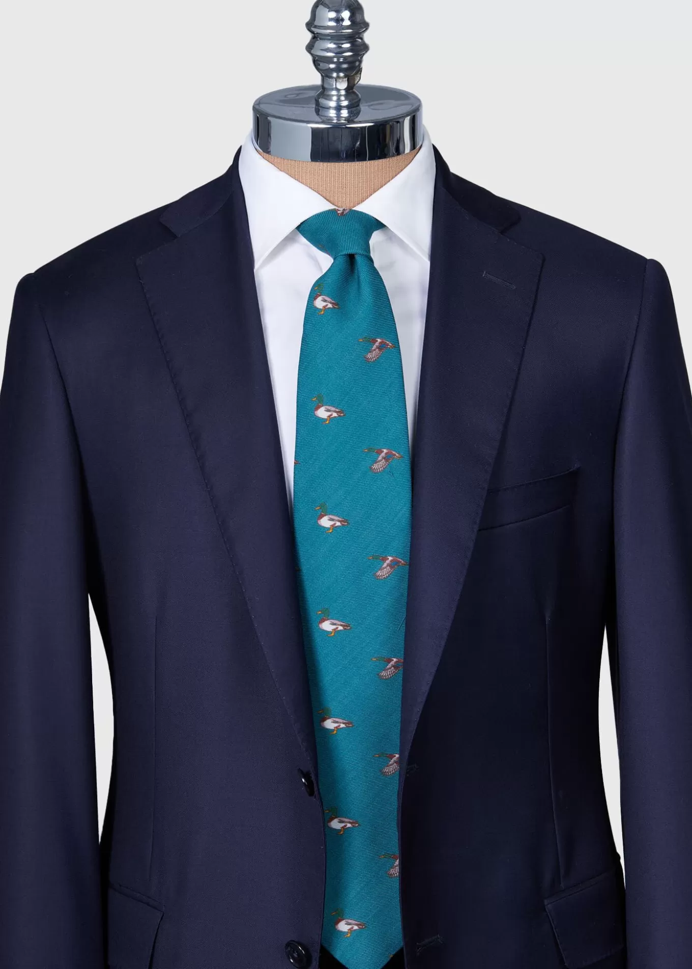 Discount Printed Wool Mallard Tie Ties