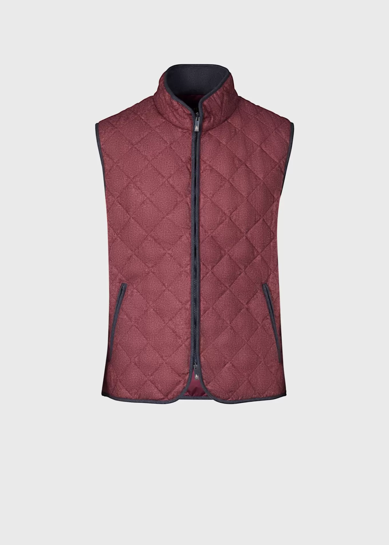 Shop Quilted Wool Vest Vests | Outerwear