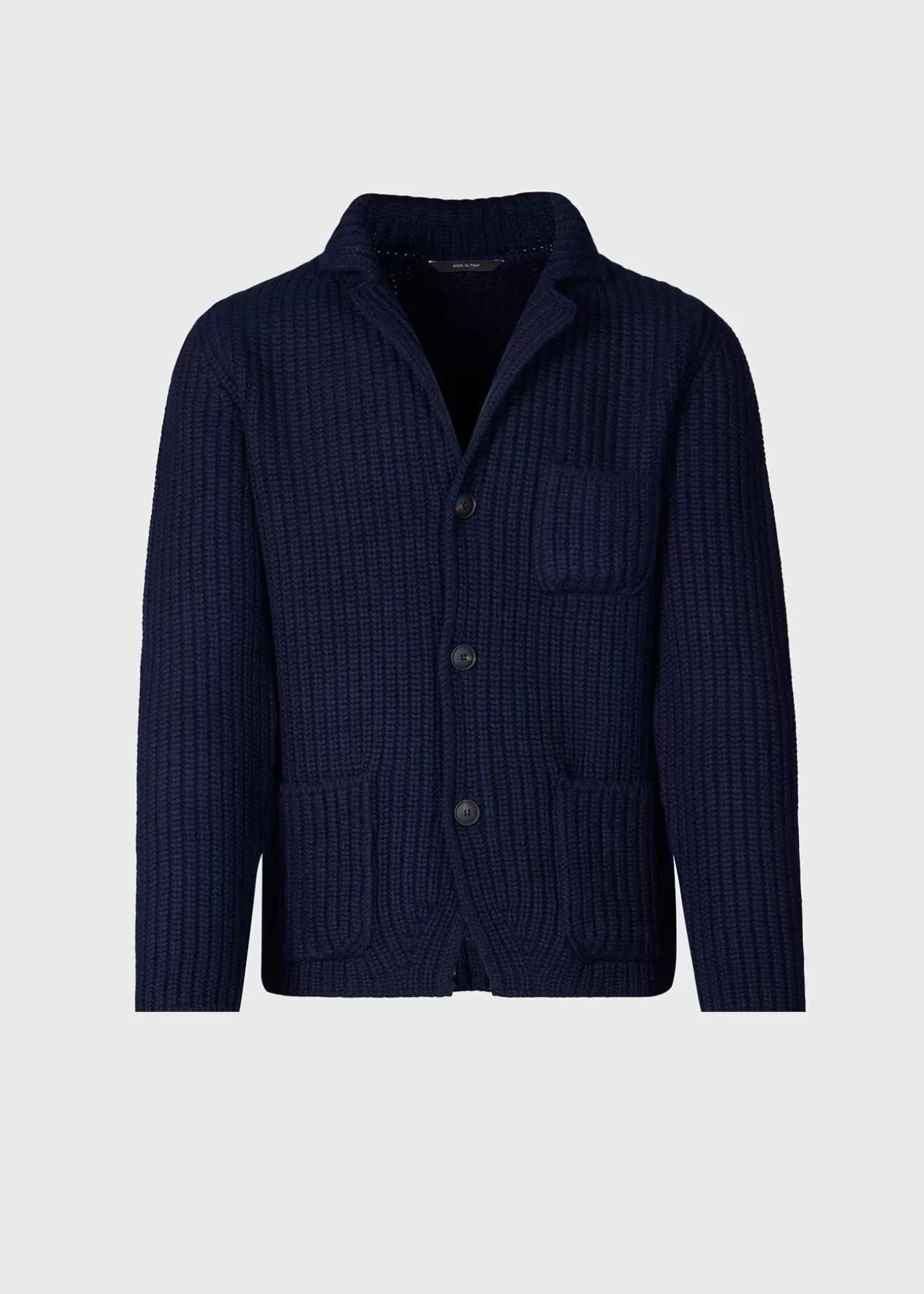 Store Ribbed Sweater Jacket Sweaters