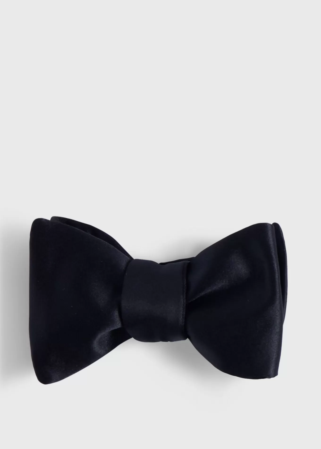 New Satin Blunt Edge Bow Tie Ties | Formal Shop