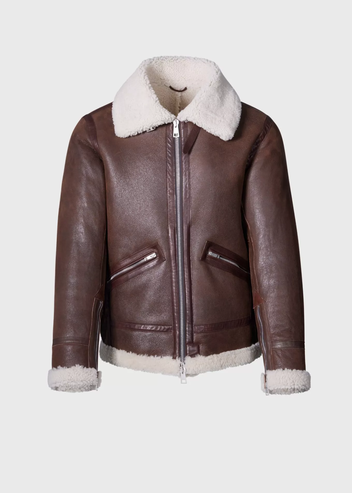 Sale Shearling Aviator Jacket Outerwear