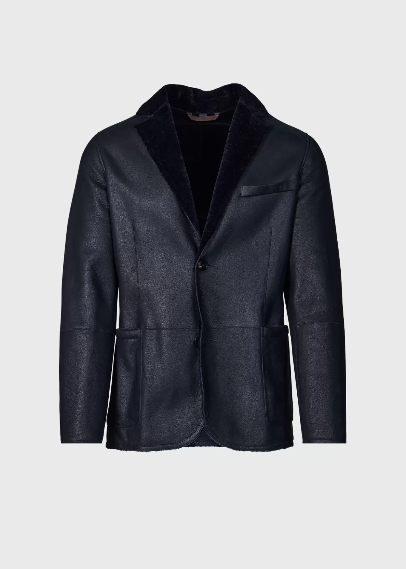 Shop Shearling Blazer Outerwear