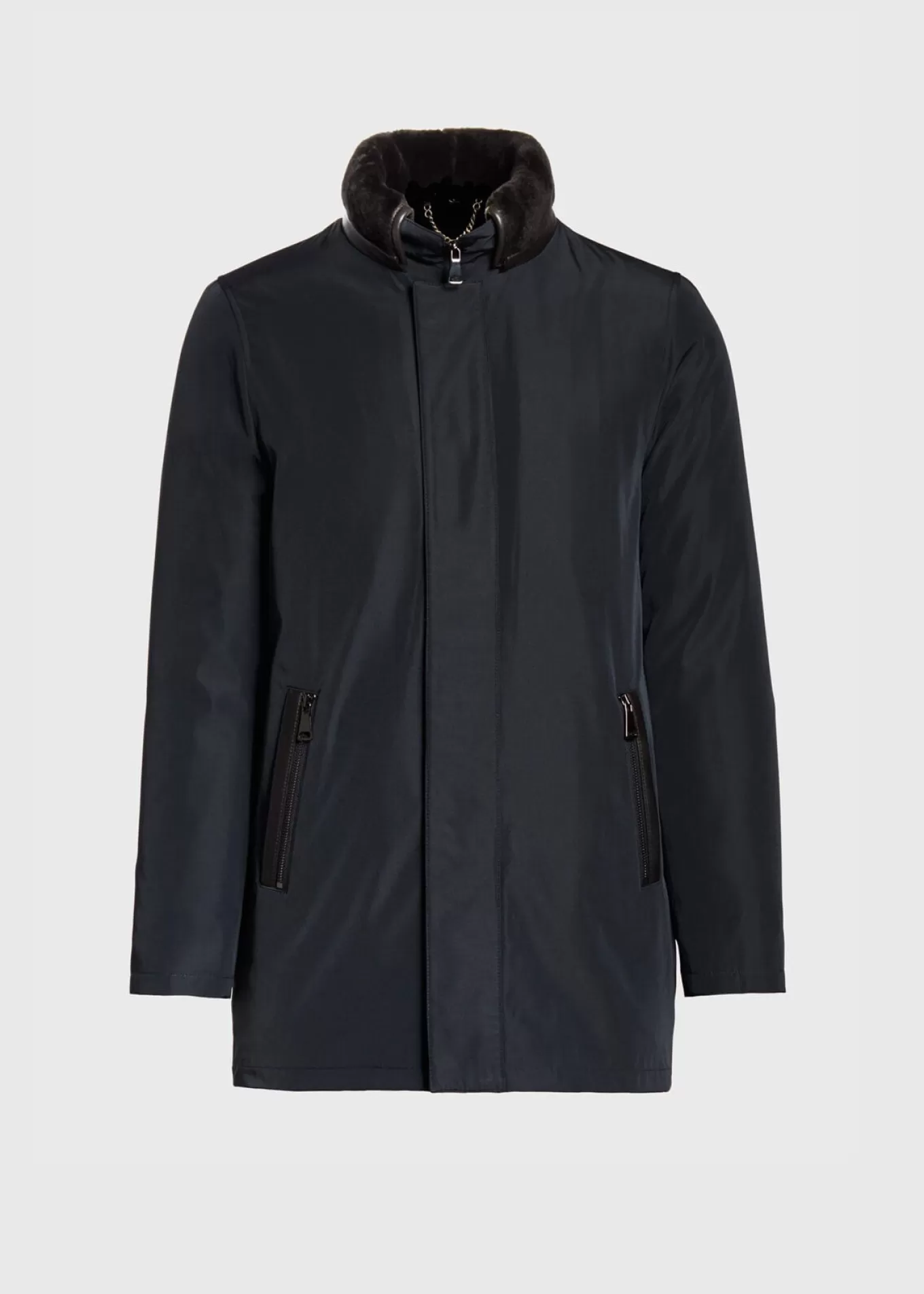 Best Sale Shearling Rain Jacket The Cashmere Shop | Overcoats