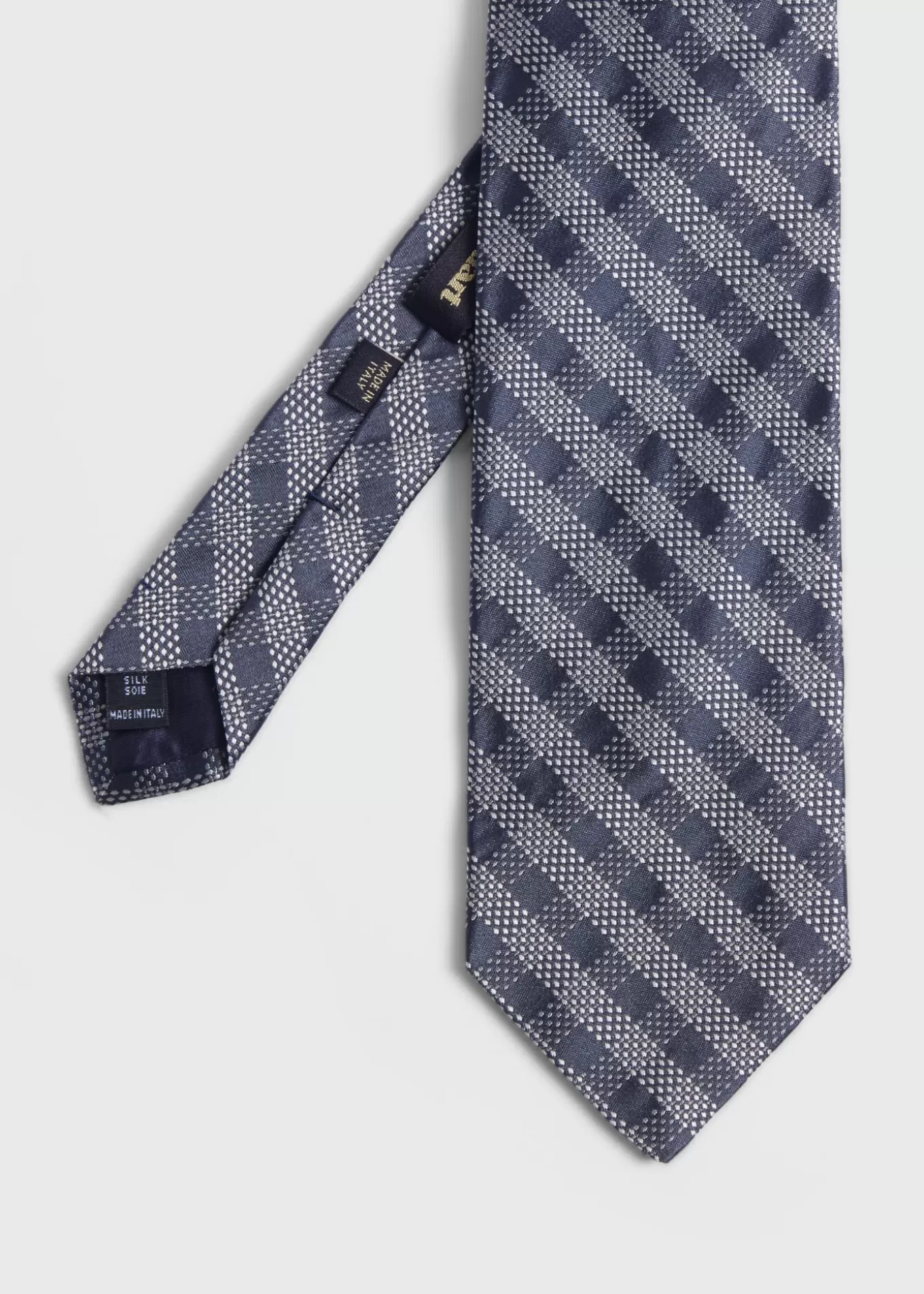 Sale Silk Jacquard Check Tie Ties