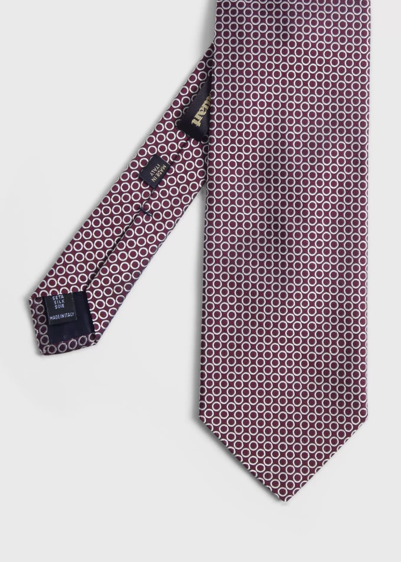 Outlet Silk Jacquard Deco Rings Tie Ties