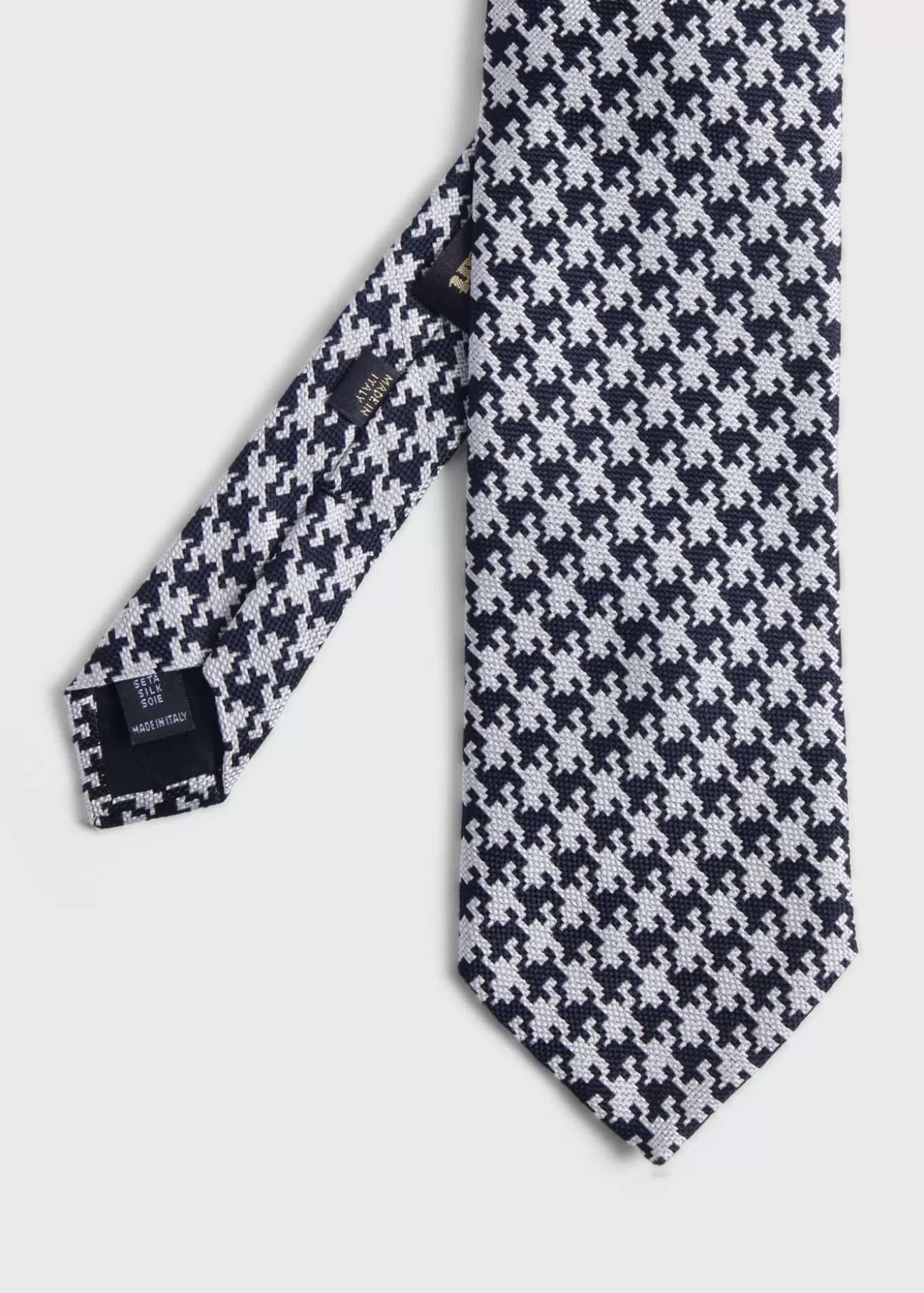 Best Silk Jacquard Houndstooth Tie Ties | Formal Shop