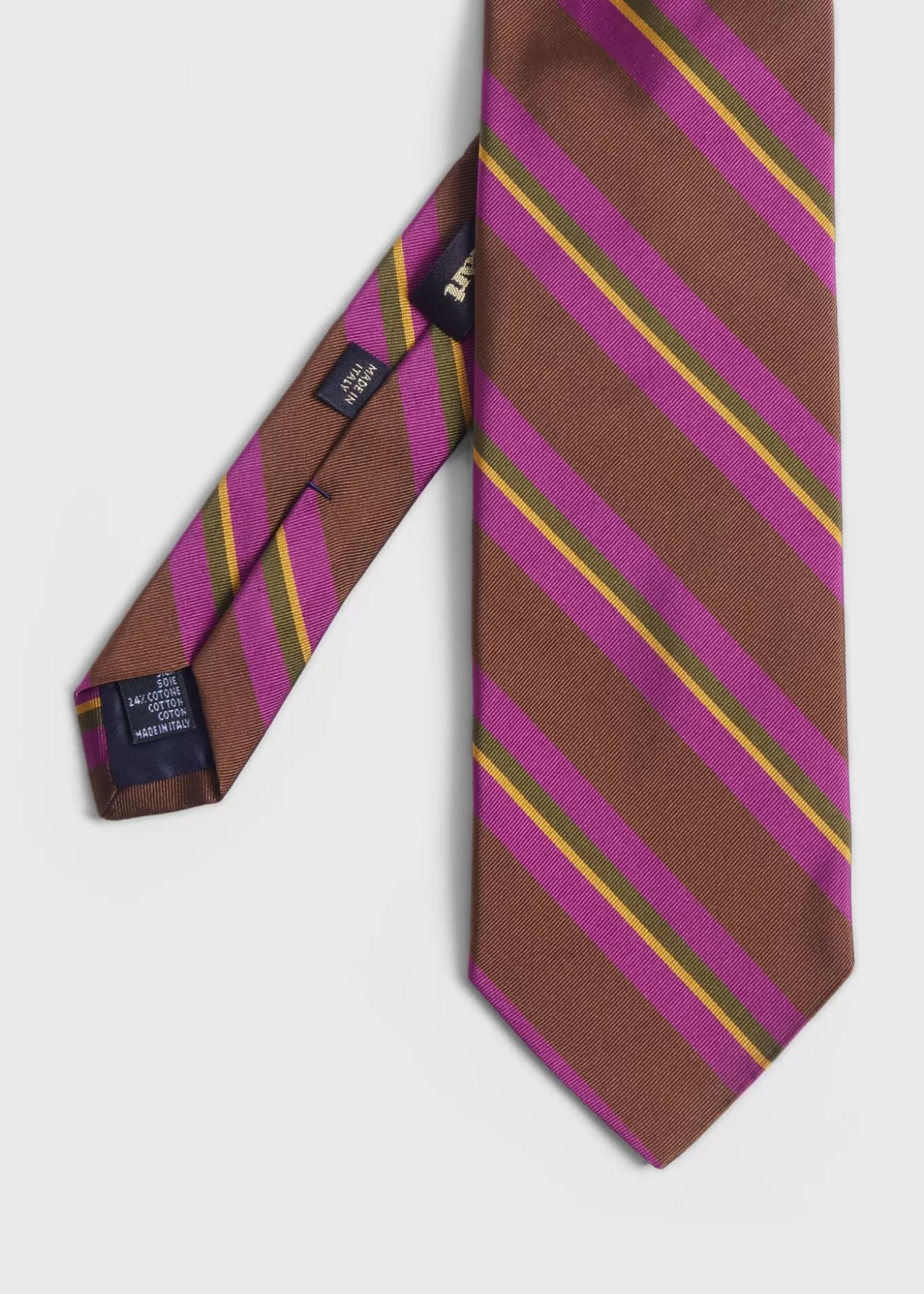 Clearance Silk Mogador Stripe Tie Ties